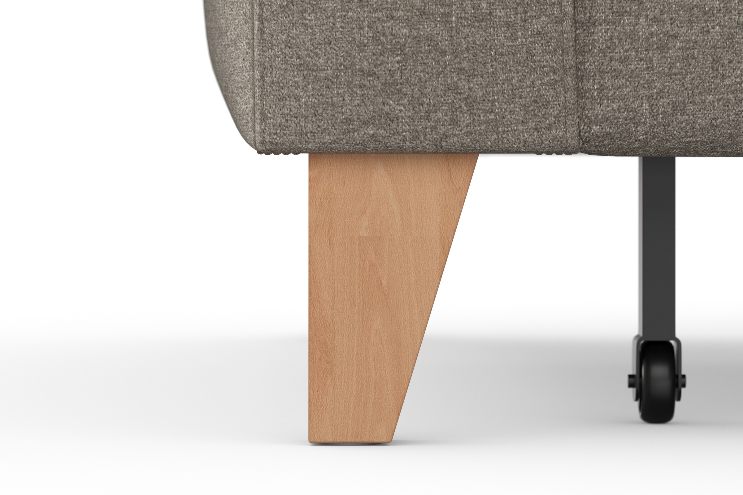 sit&more Ecksofa »Visby L-Form«, Wahlweise mit Bettfunktion und Stauraum, frei im Raum stellbar