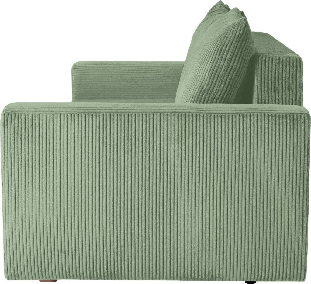 INOSIGN 3-Sitzer »MAGHERA Schlafsofa mit Bettkasten, in hochwertiger Verarbeitung«, mit Wellenunterfederung, pflegeleicht Material, B/H/T 230/92,5/79 cm