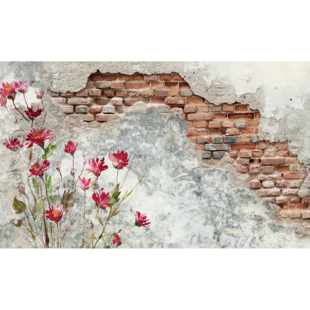 Papermoon Fototapete »Brickwall«