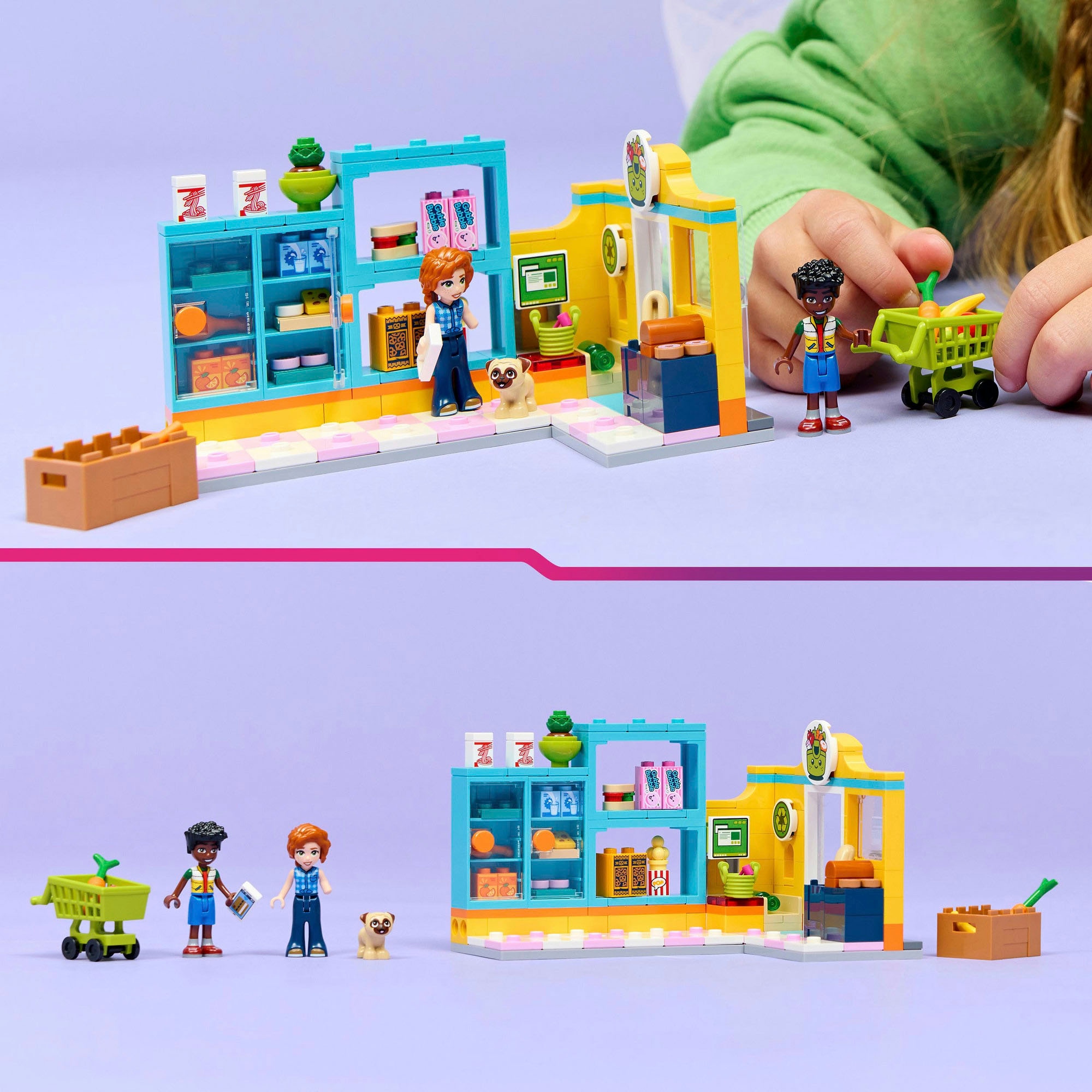 LEGO® Konstruktionsspielsteine »Heartlake City Mini-Markt (42680), LEGO Friends« Made in Europe