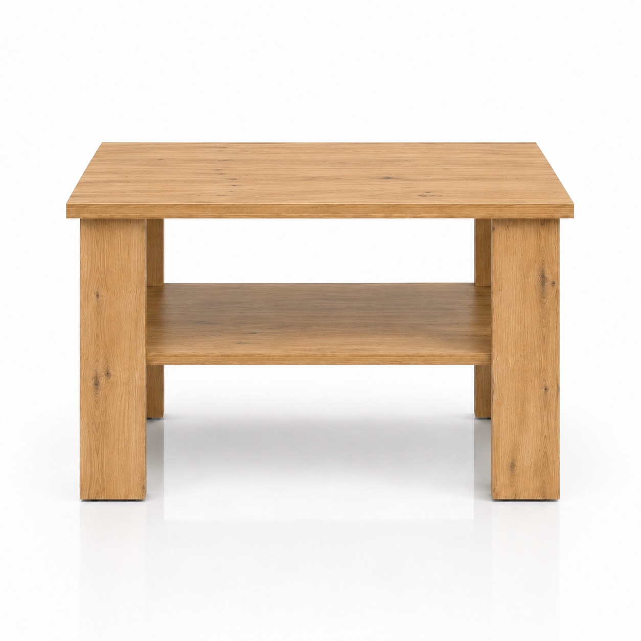 OTTO home Couchtisch »CT 2 Wohnzimmertisch, Sofatisch, Beistelltisch, Kaffeetisch« Mit Ablage, quadratisch/rechteckig, weiß Hochglanz oder Artisan-Dekor