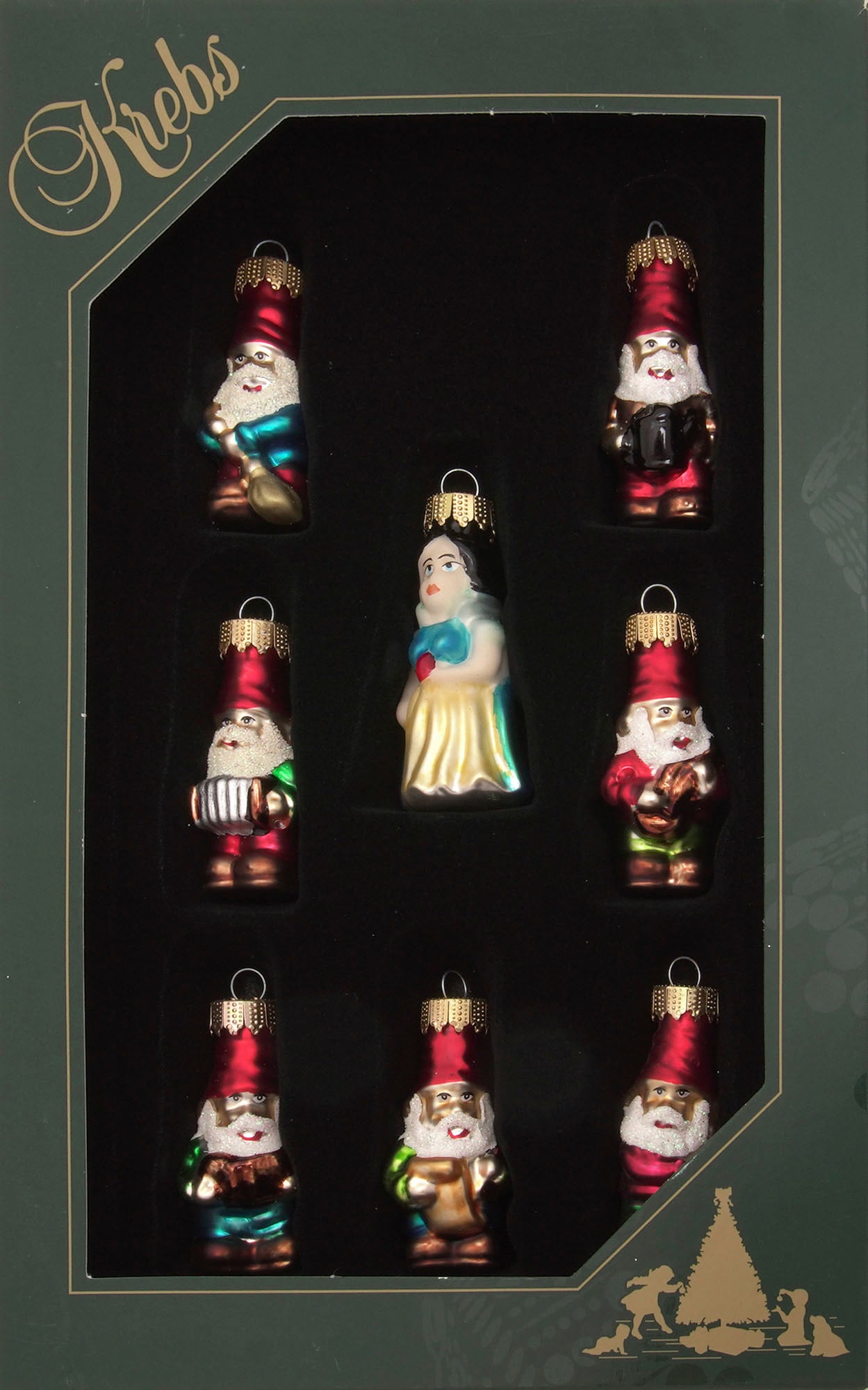 Christbaumschmuck »Set Schneewittchen und die 7 Zwerge«, (Packung, 8 tlg.),...