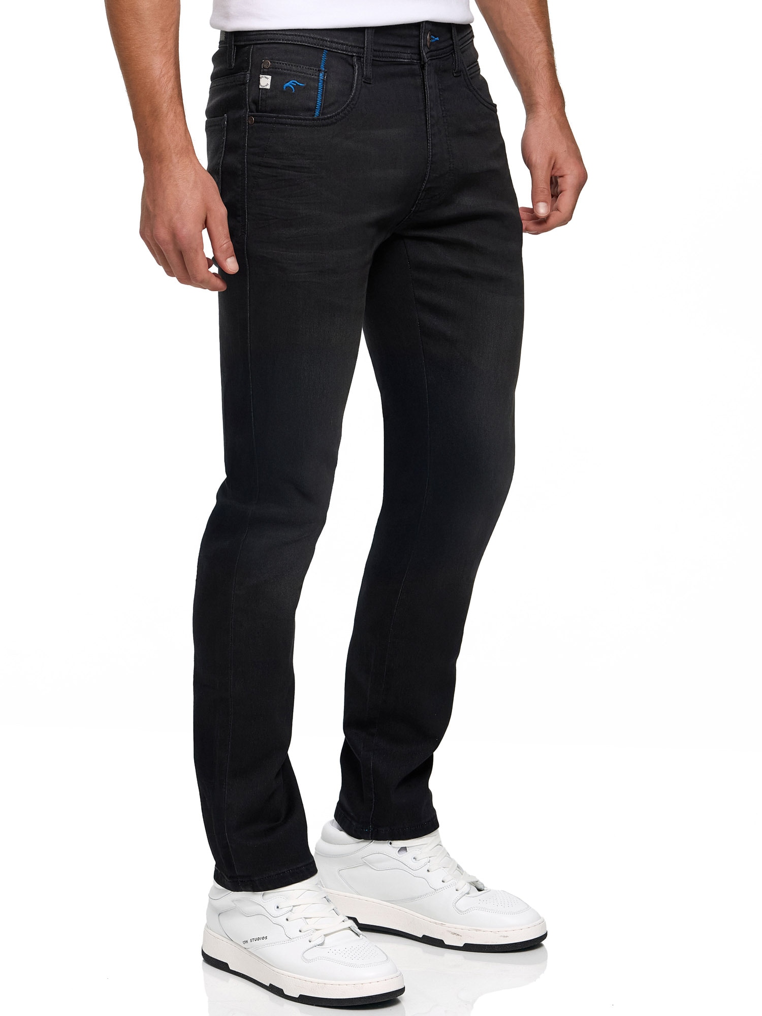 Indicode Regular-fit-Jeans »INCoil« Baumwollmischung, regular fit