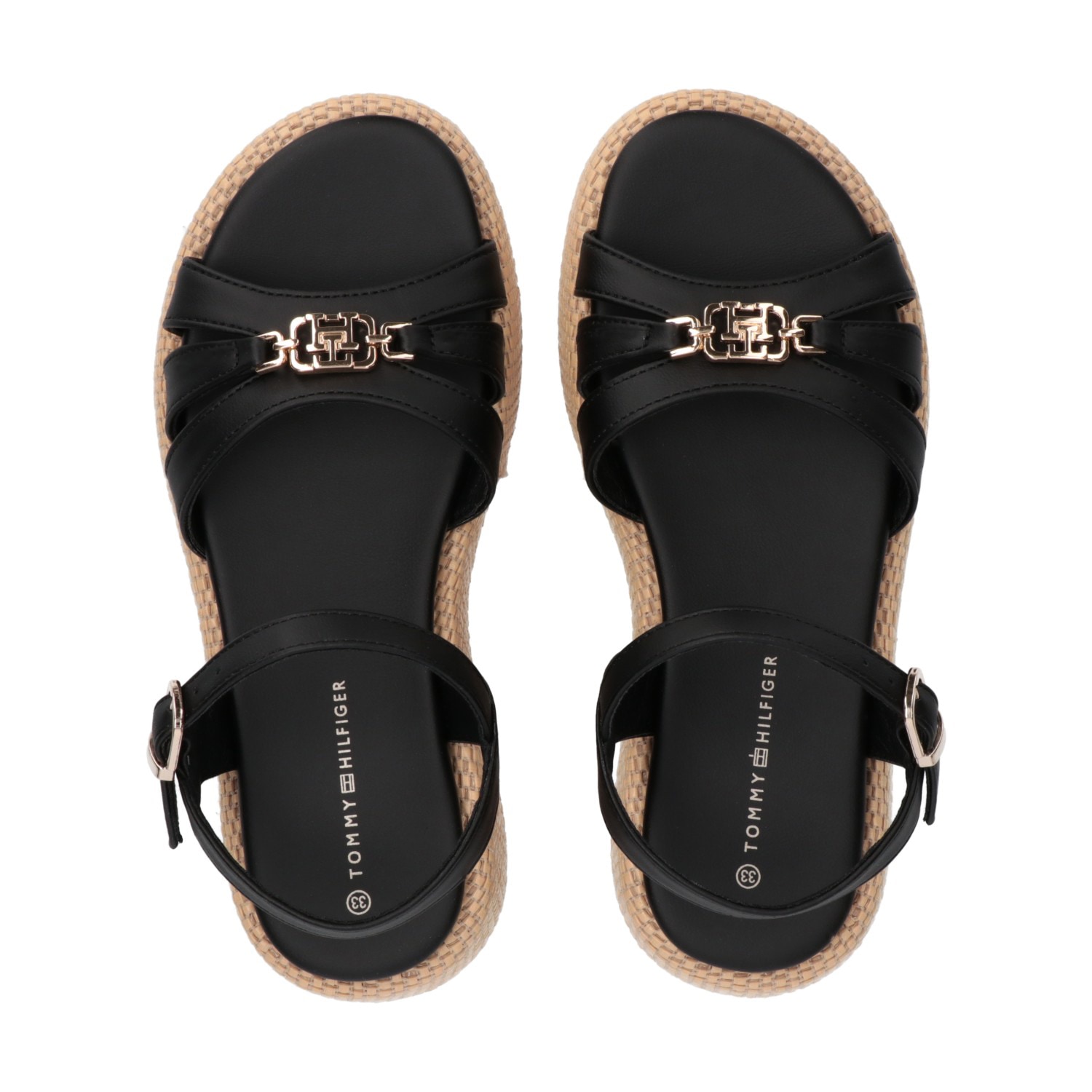 Tommy Hilfiger Sandale  , Plateau, Sommerschuh, Wedge Sandale mit Schnallenverschluss