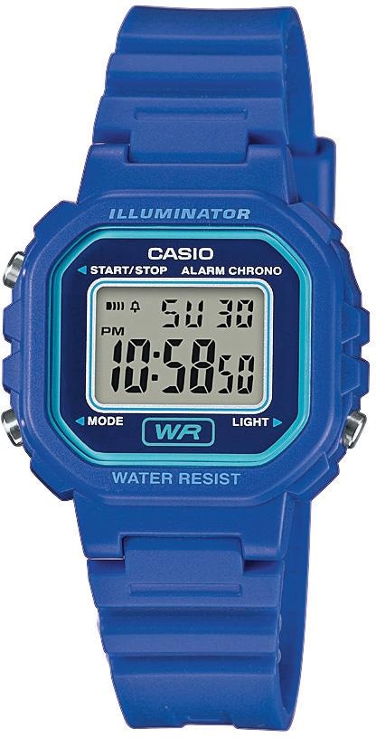 CASIO TIMELESS COLLECTION Chronograph »LA-20WH-2AEF«, Quarzuhr, Armbanduhr,Mädchen,Jungen,digital,ideal auch als Geschenk