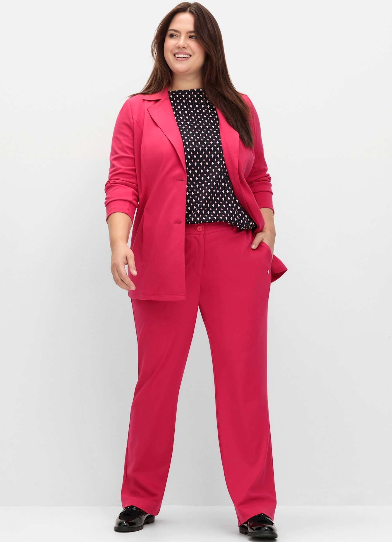 Sheego Sweatblazer »Sweatblazer«