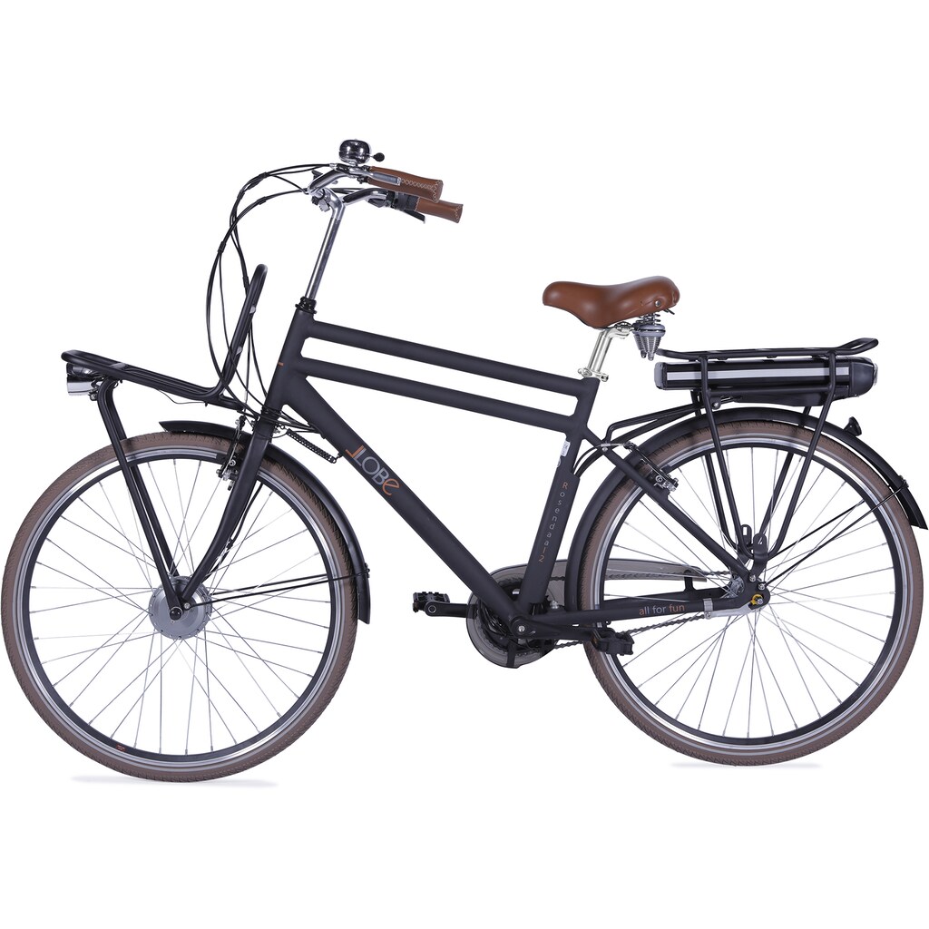 LLobe E-Bike »Rosendaal Gent 130865«, 3 Gang, Frontmotor 250 W