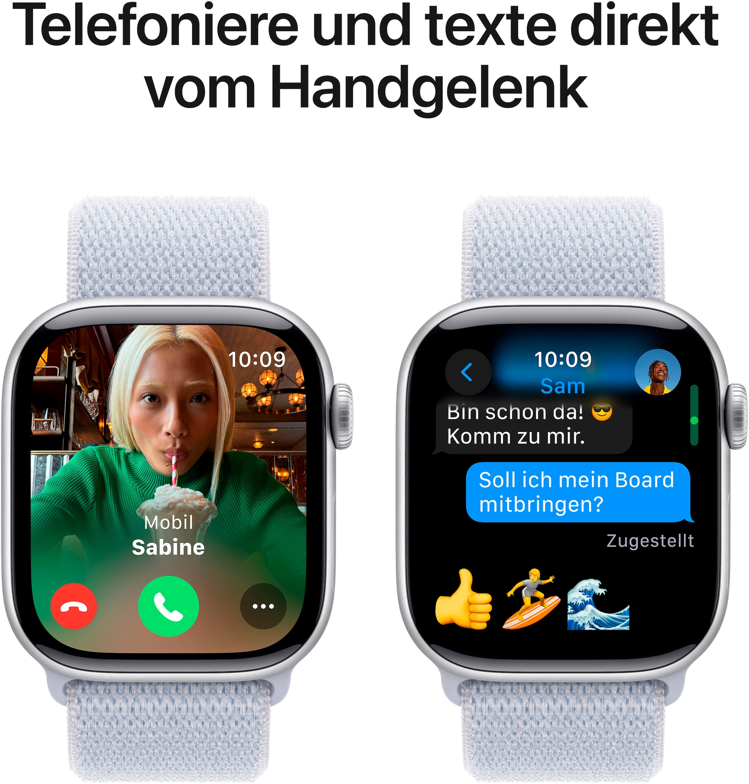 Apple Smartwatch »Watch Series 10 Aluminium«, Watch OS 11