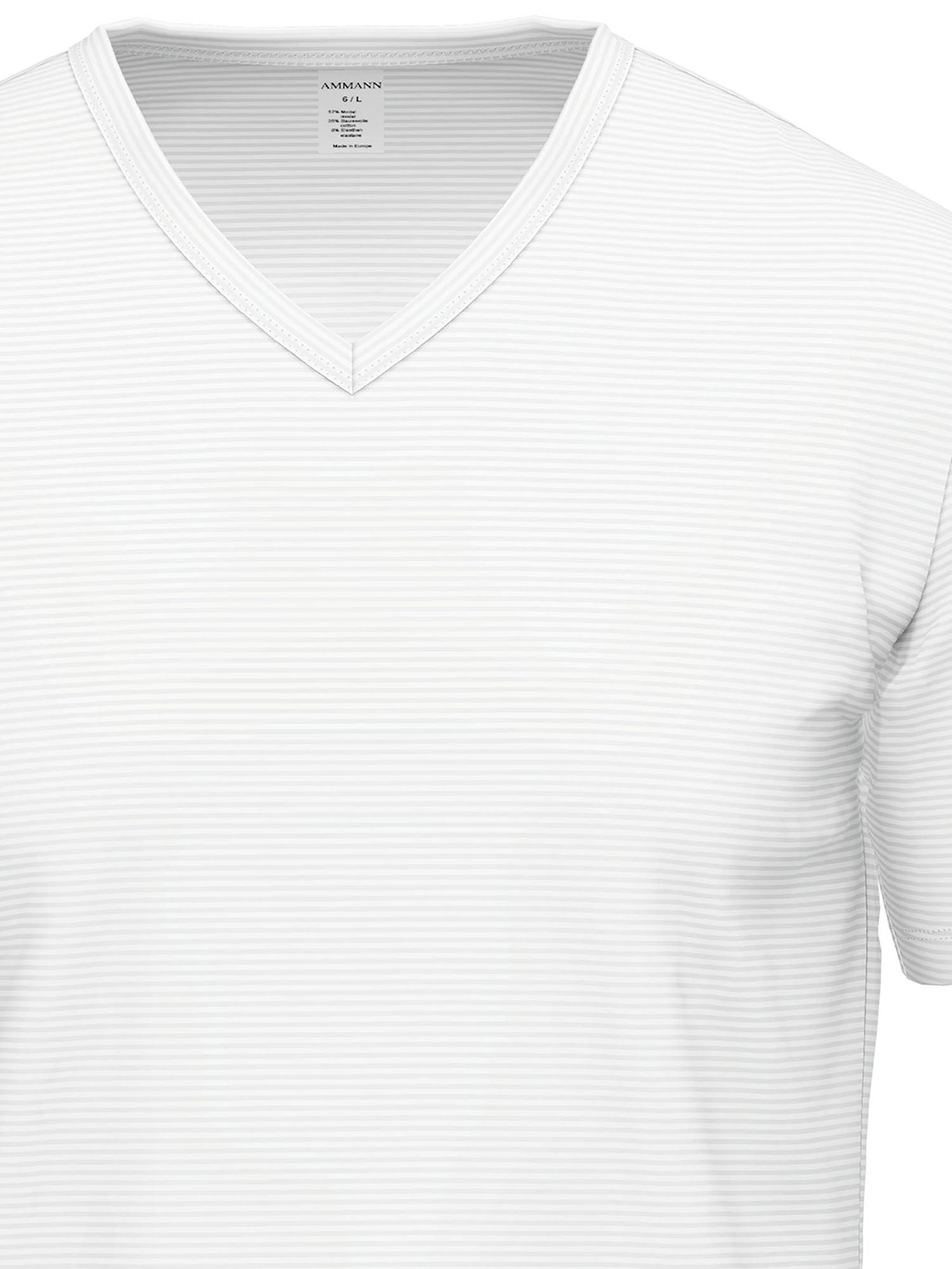 Ammann Unterhemd »T-Shirt V-Ausschnitt Day Modern / Cotton & More«