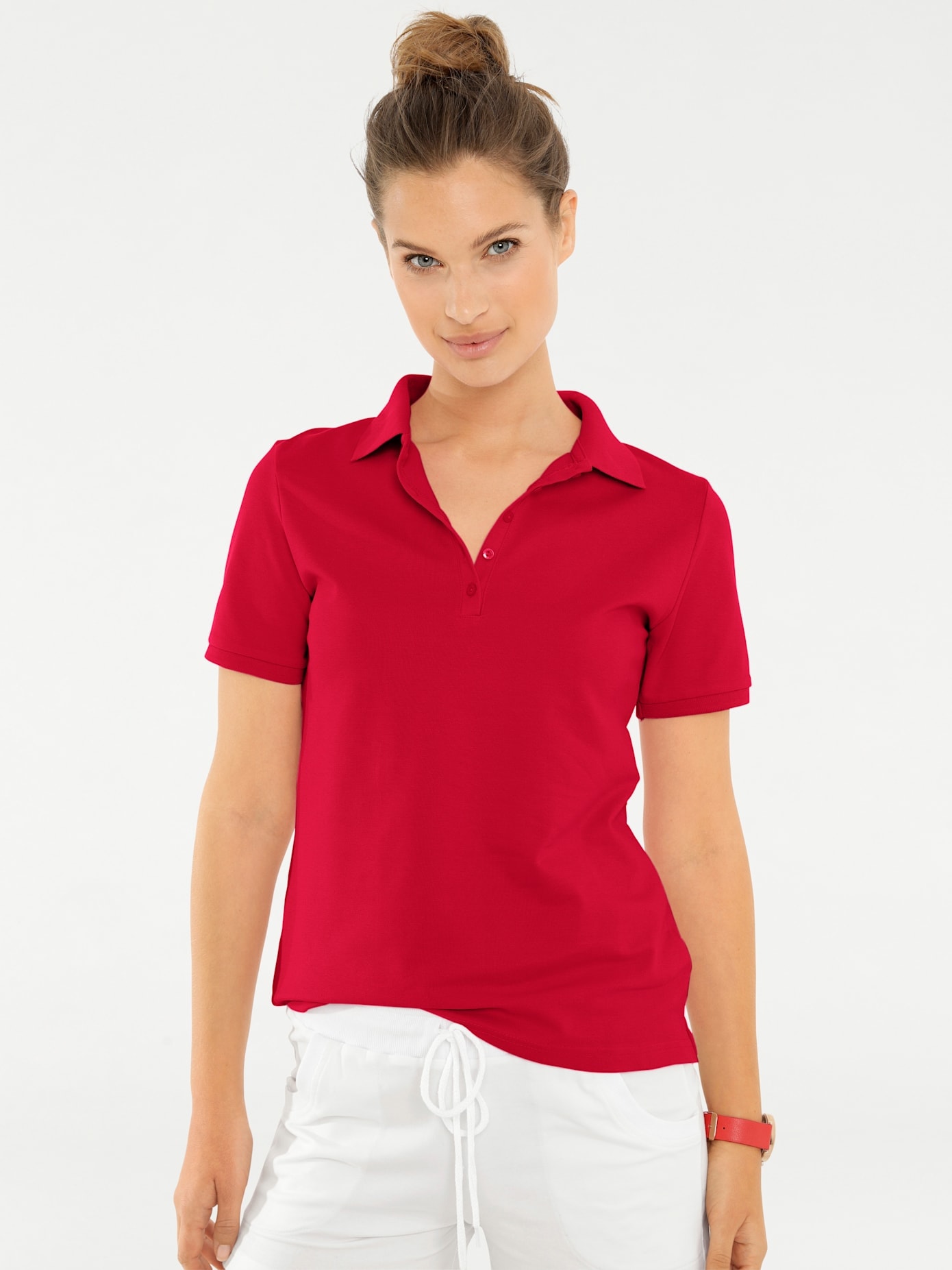 heine Poloshirt »Poloshirt«, (1 tlg.)