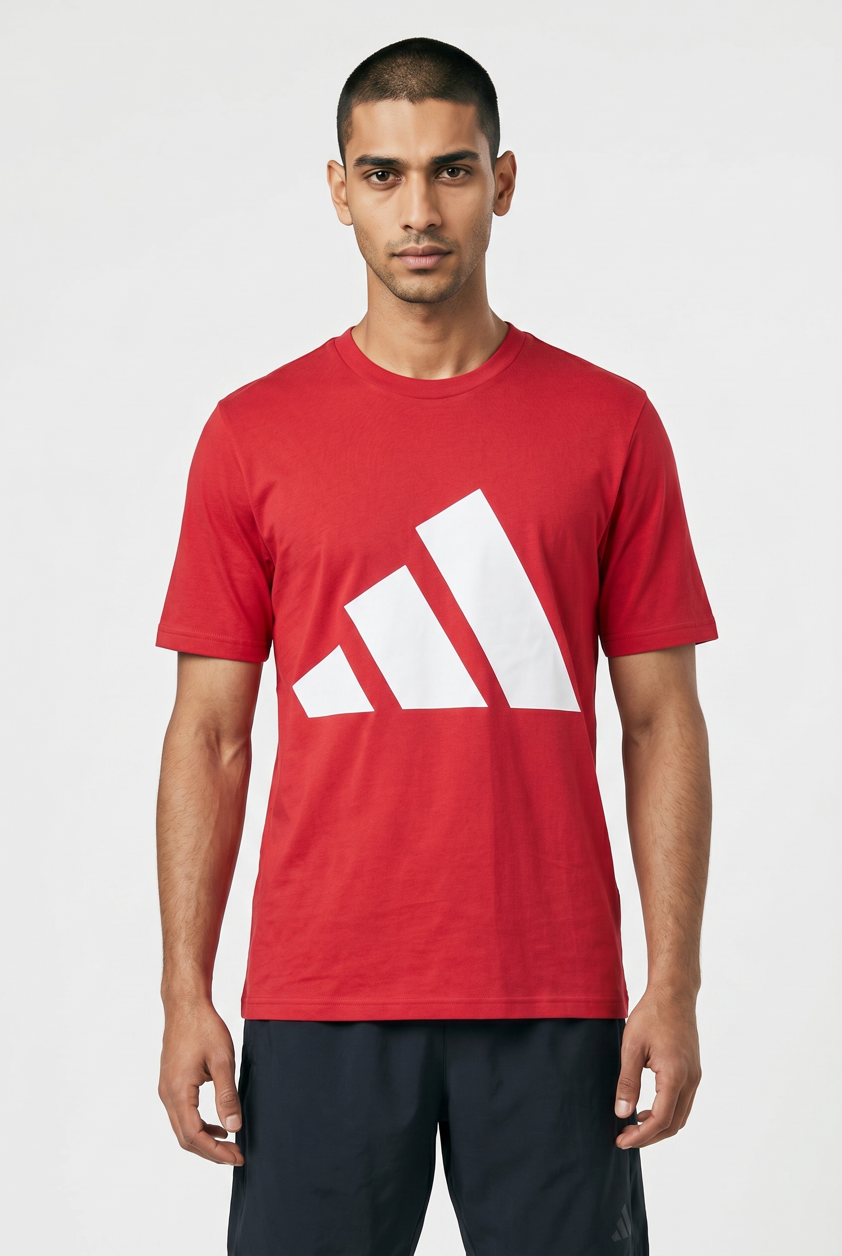 adidas Sportswear T-Shirt »ESSENTIALS BIG LOGO« klassische Silhouette, mit Rundhalsausschnitt