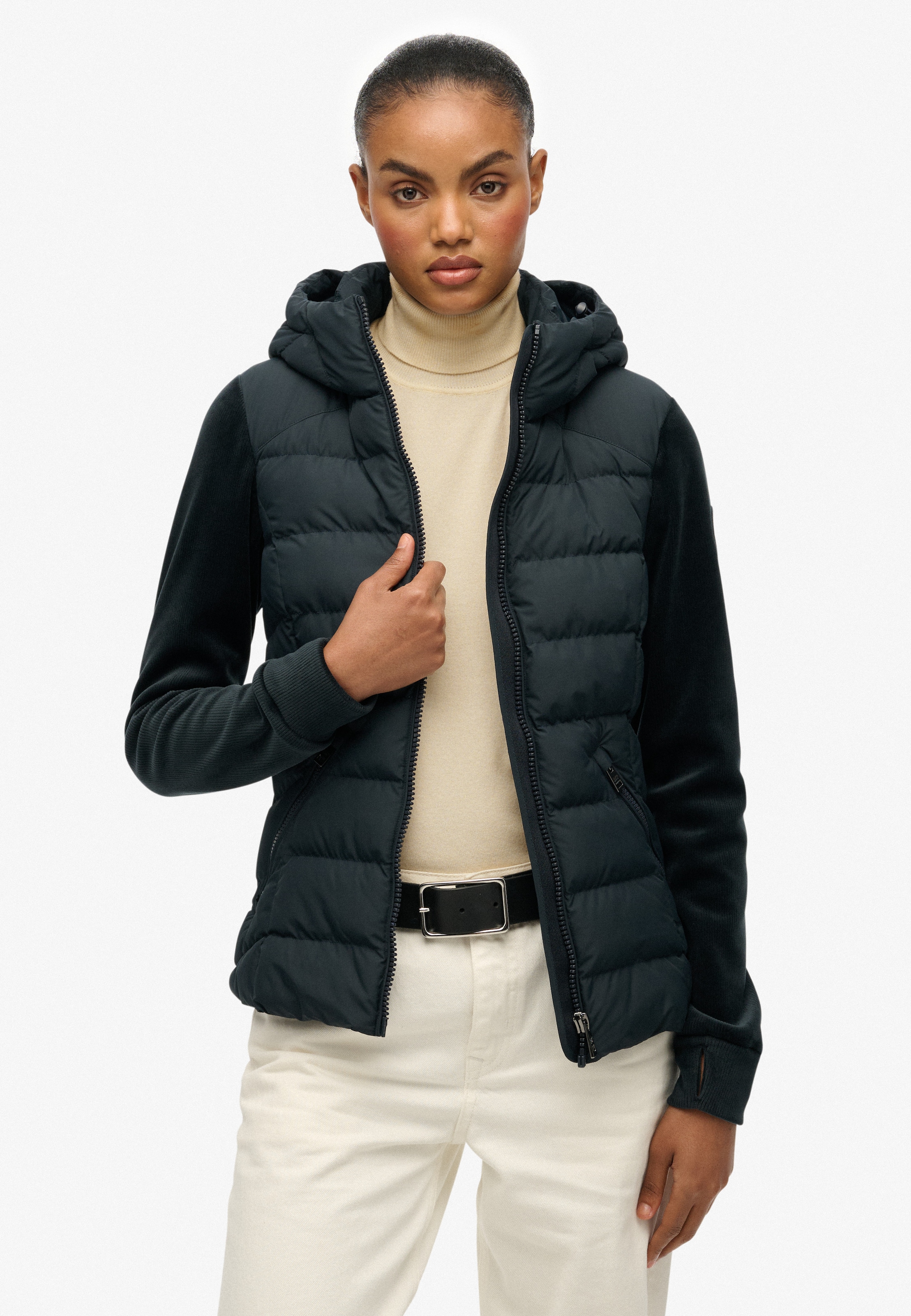 Superdry Steppjacke »HOODED FUJI STORM JACKET«, mit Kapuze