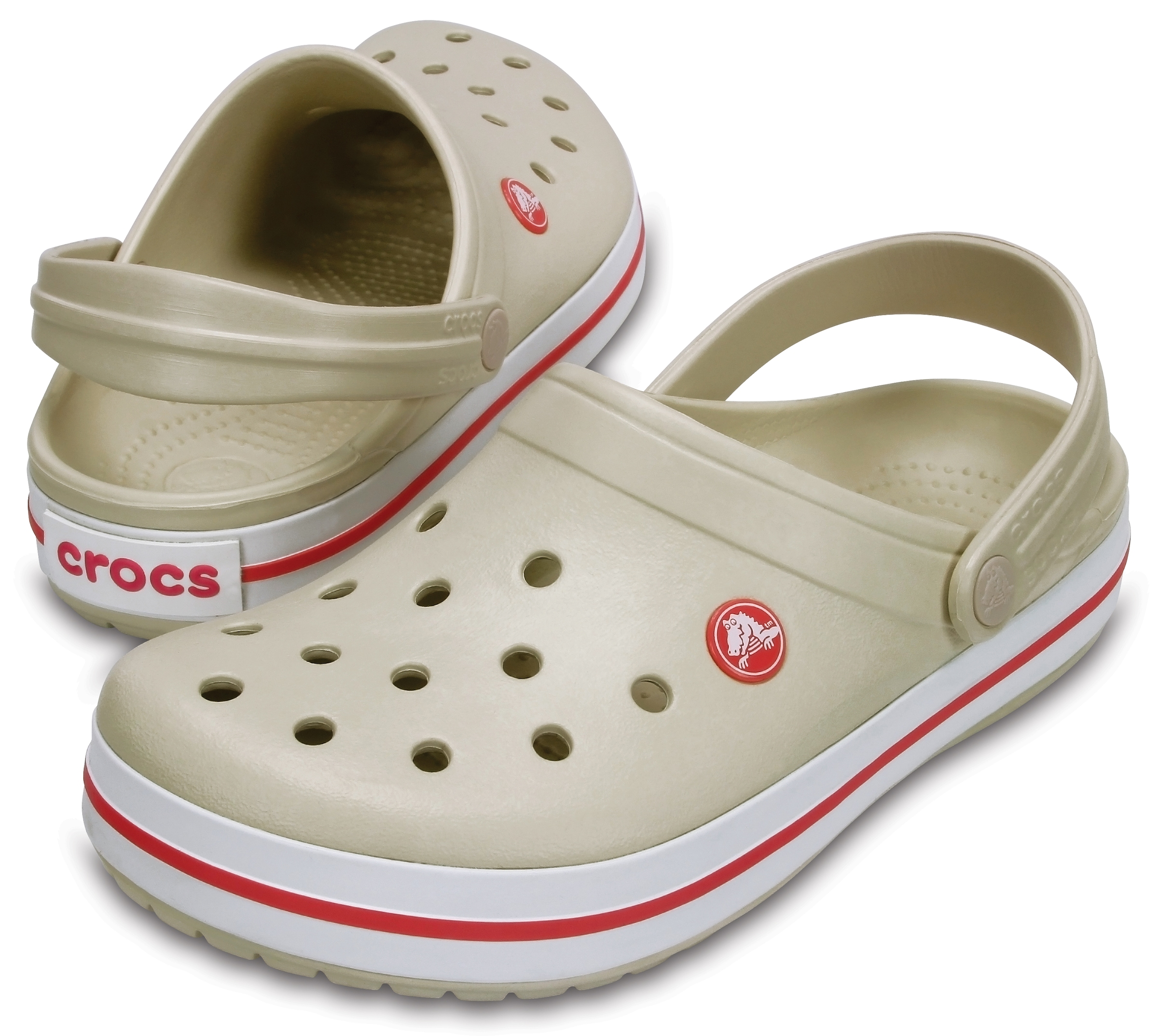 Crocs Clog »Crocband Clog«  ,Sommerschuh, Schlappen, Hausschuh mit zweifarbiger Laufsohle
