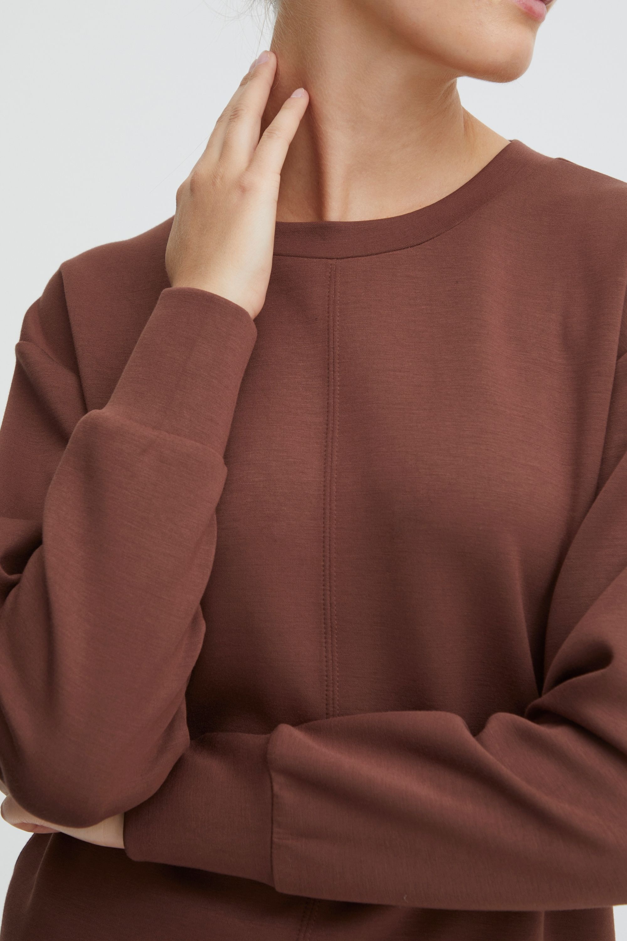 OXMO Rundhalspullover »Sweatshirt OXPea«