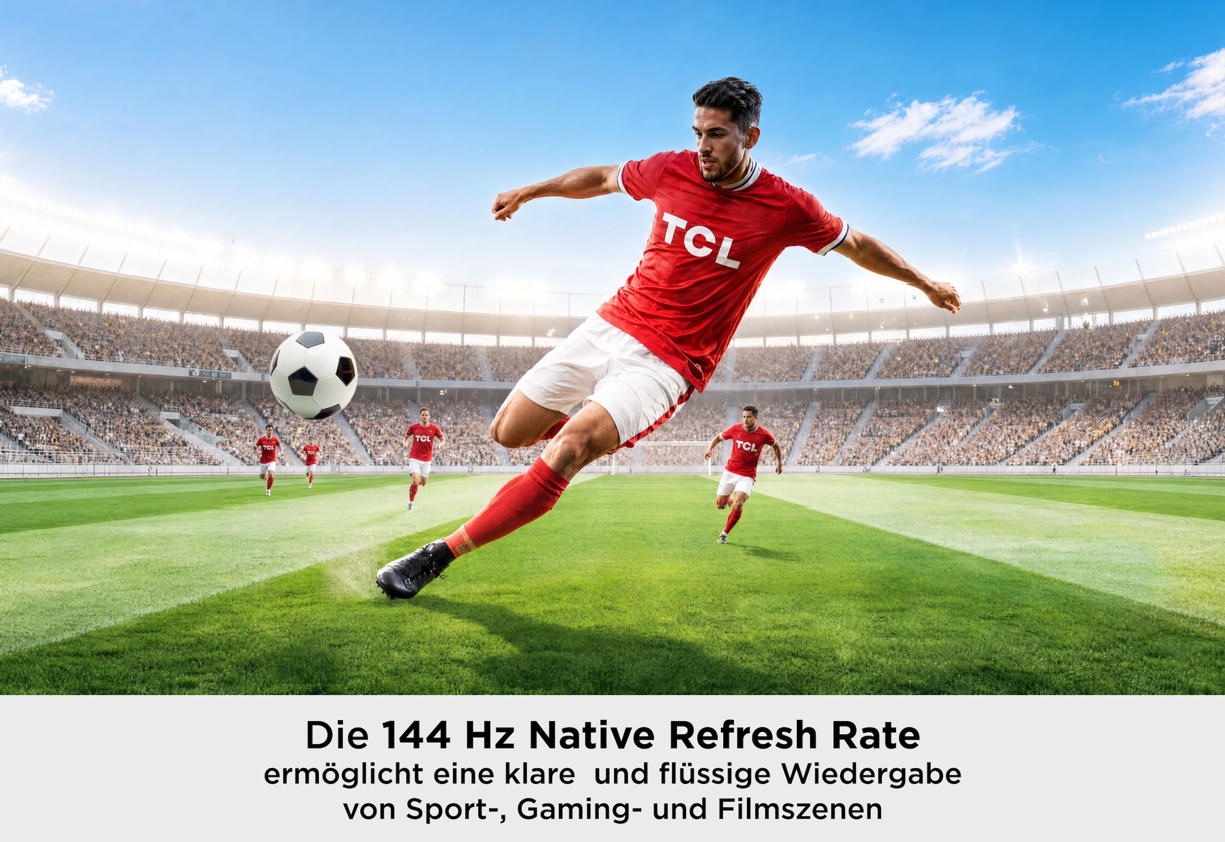 TCL Mini-LED-Fernseher »98T8D« 248 cm/98 ″ Smart-TV QD-Mini LED, AiPQ Pro Prozessor, 144Hz, Dolby Atmos, Apple AirPlay 2