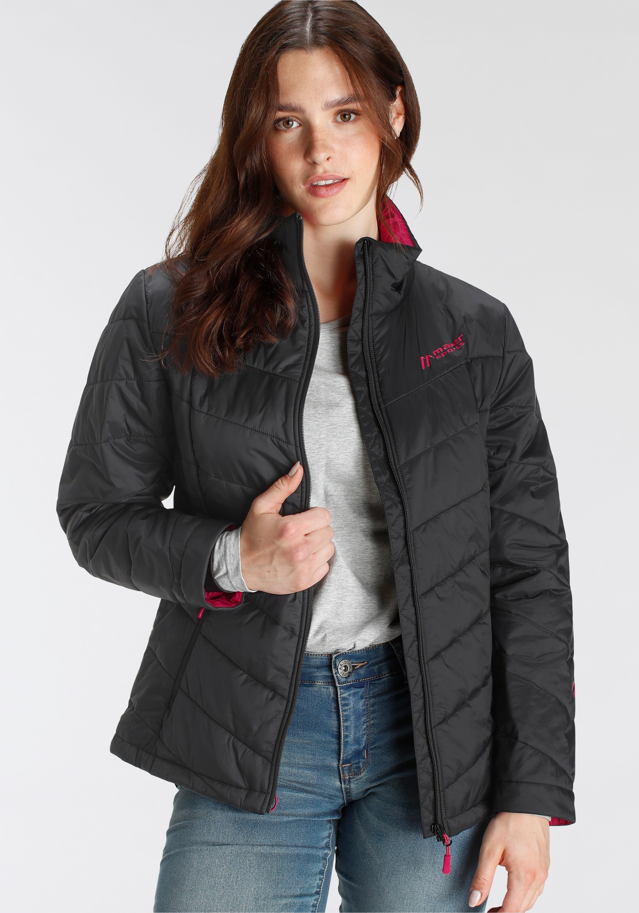 Maier Sports Steppjacke »Steppjacke m-loft Damen«, auch in großen Größen erhältlich