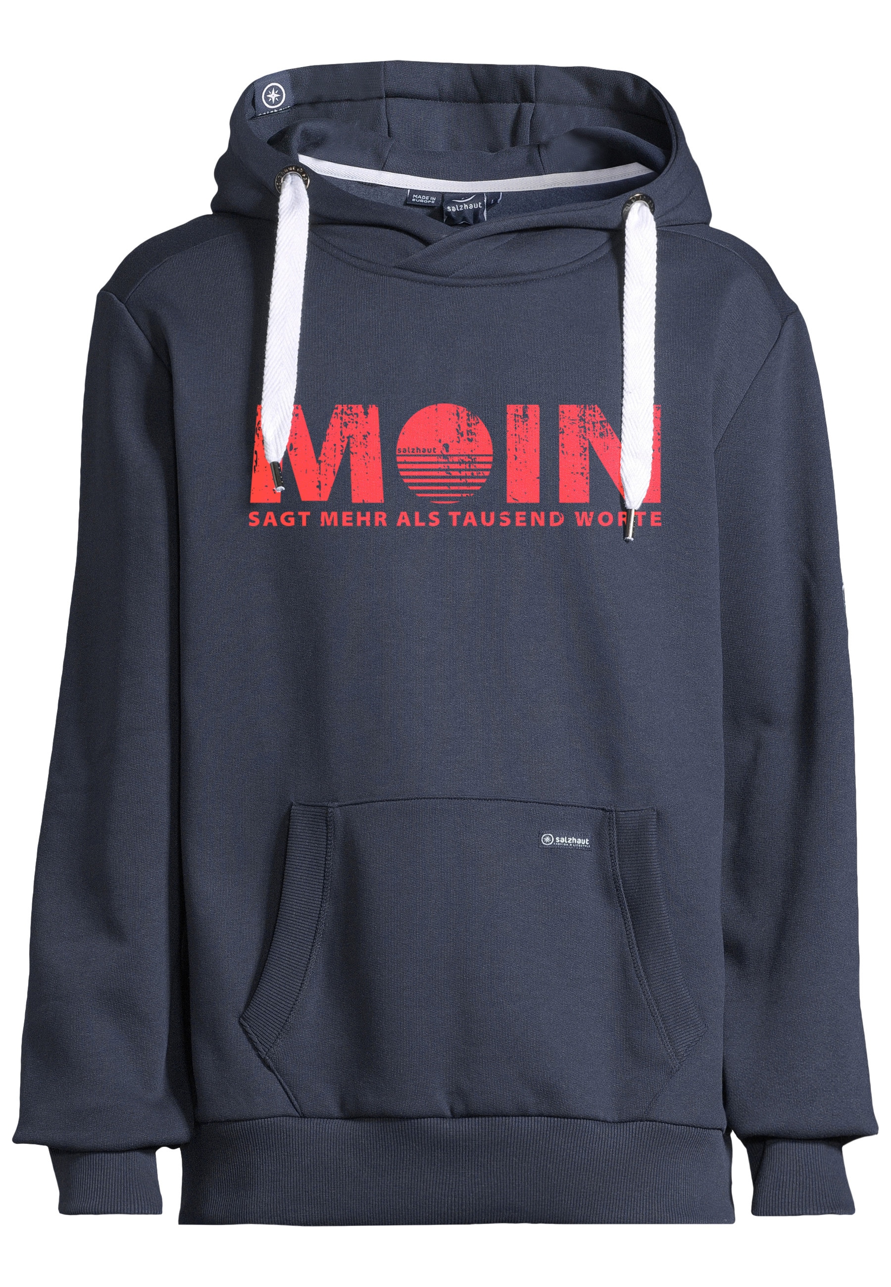 salzhaut Kapuzenpullover »Hoodie HEFF - MOIN sagt mehr als tausend Worte«