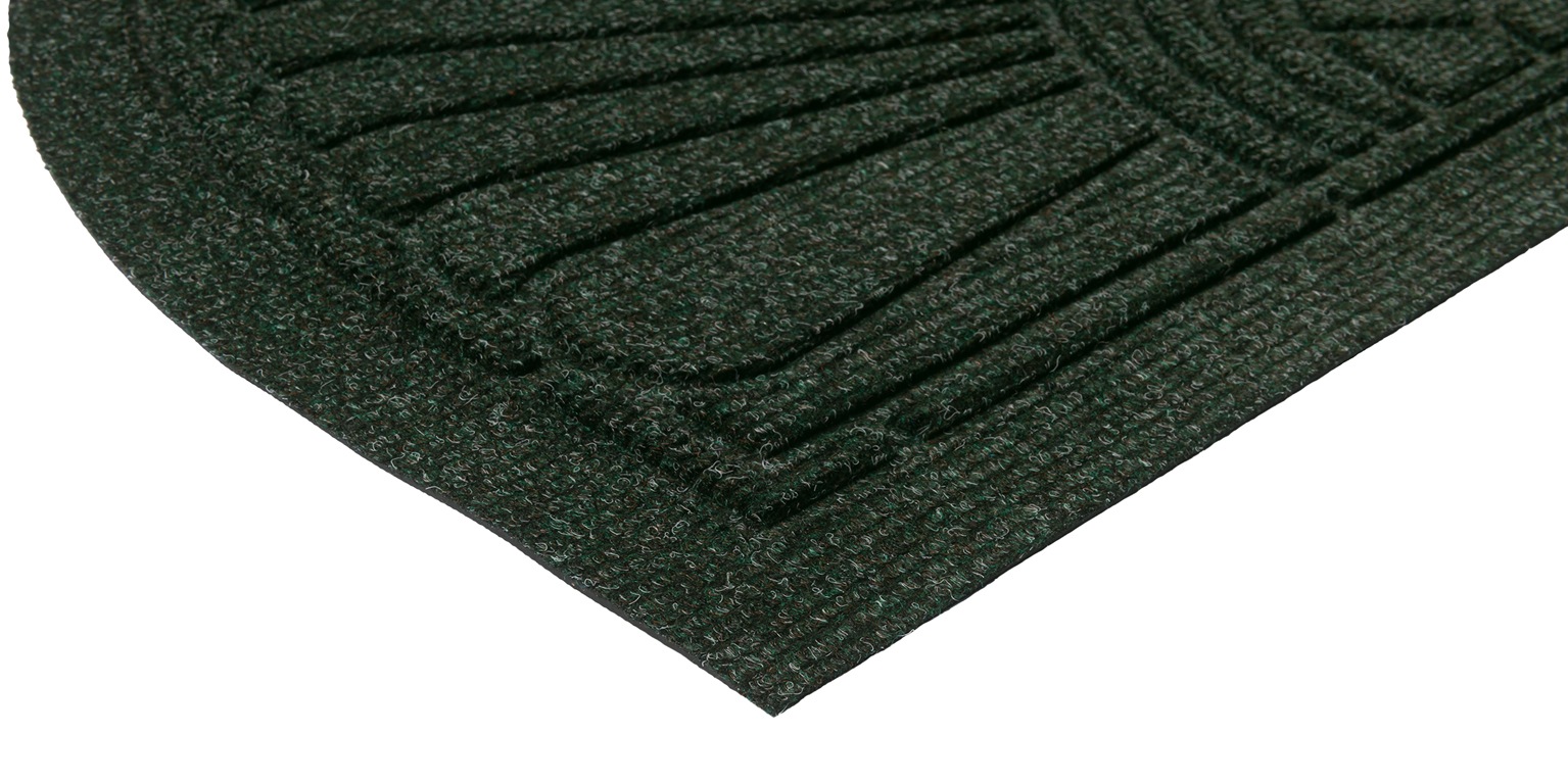 wash+dry by Kleen-Tex Fußmatte »Halfmoon midnight green« rechteckig 8 mm Höhe