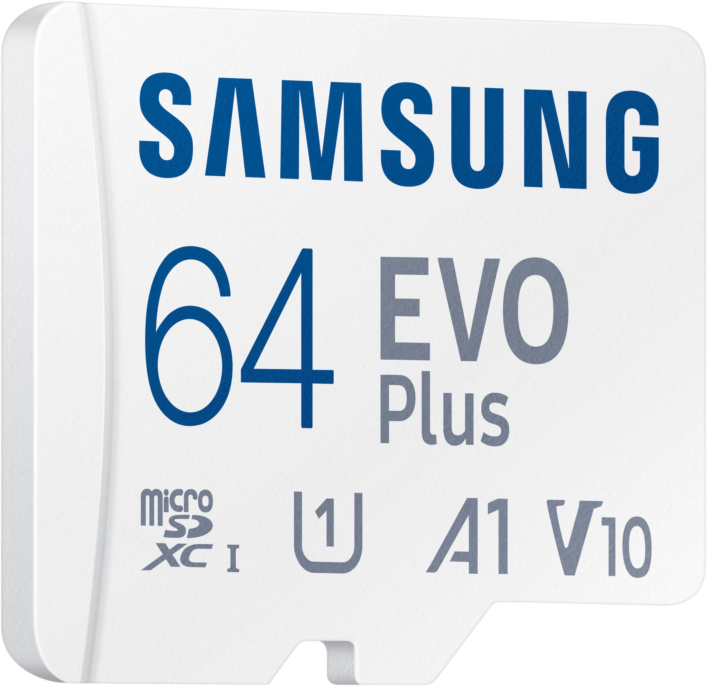 Samsung Speicherkarte »EVO Plus (2024) 64GB inkl. SD-Adapter«, (UHS-I Class 10 160 MB/s Lesegeschwindigkeit)