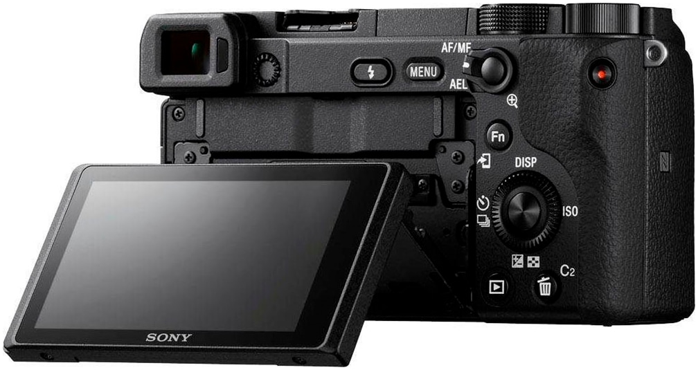Sony Kompaktkamera »Alpha 6400 + 16-50mm Objektiv«, 24,2 MP, Bluetooth