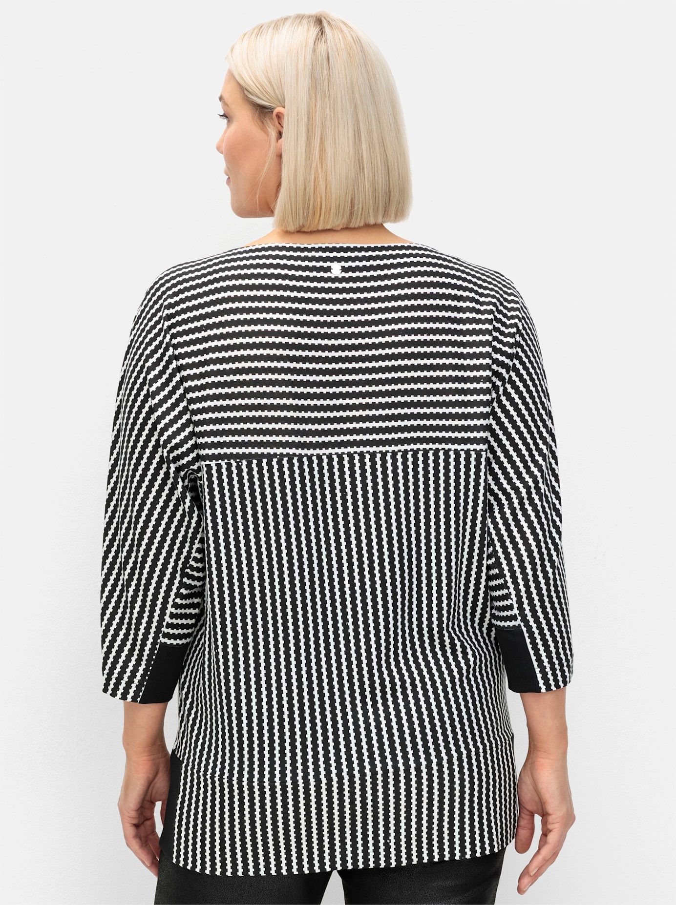 Sheego 3/4-Arm-Shirt »3/4-Arm-Shirt«, (1 tlg.)