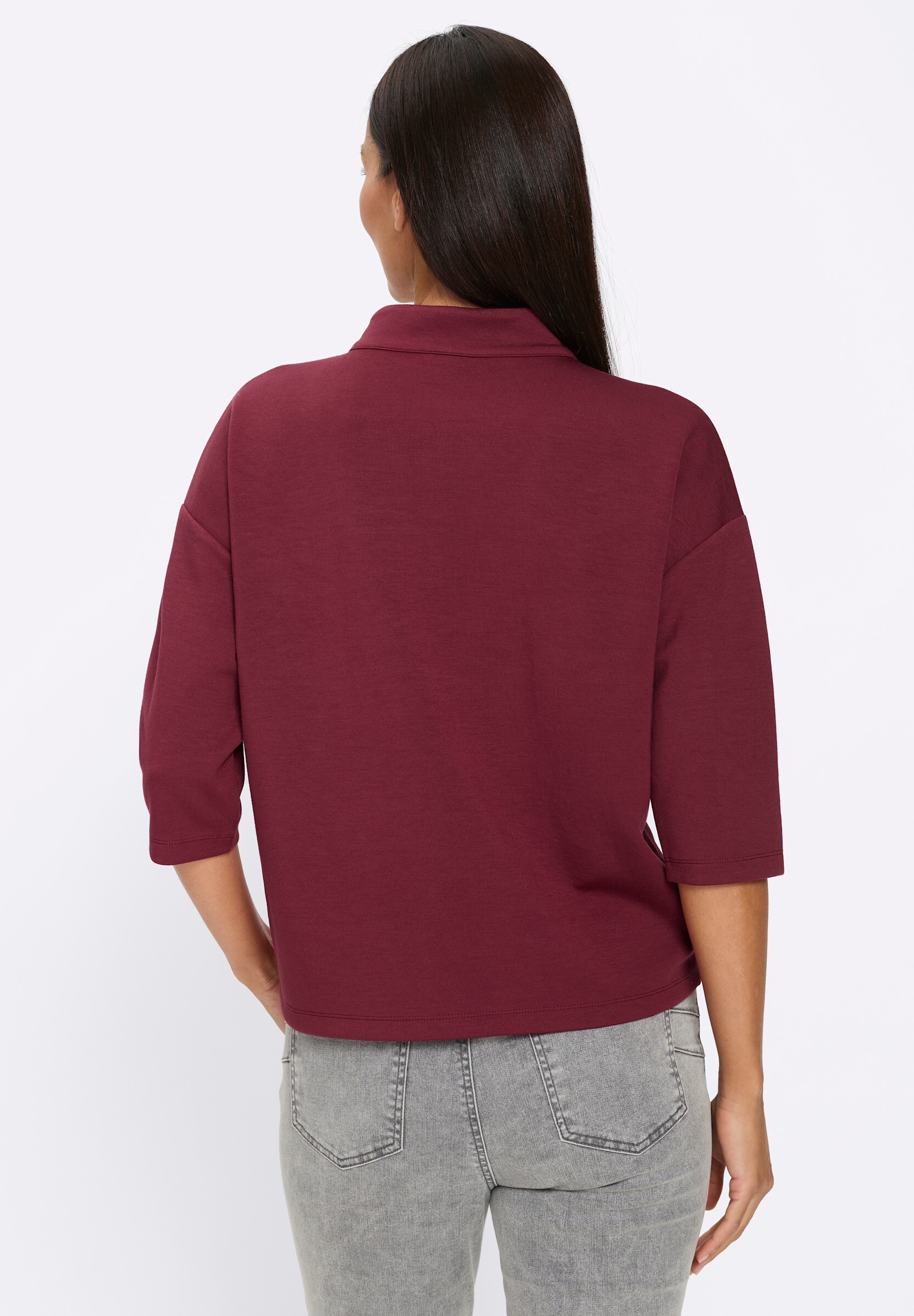 heine Sweatshirt »Sweatshirt Sweatshirt mit Reißverschluss«
