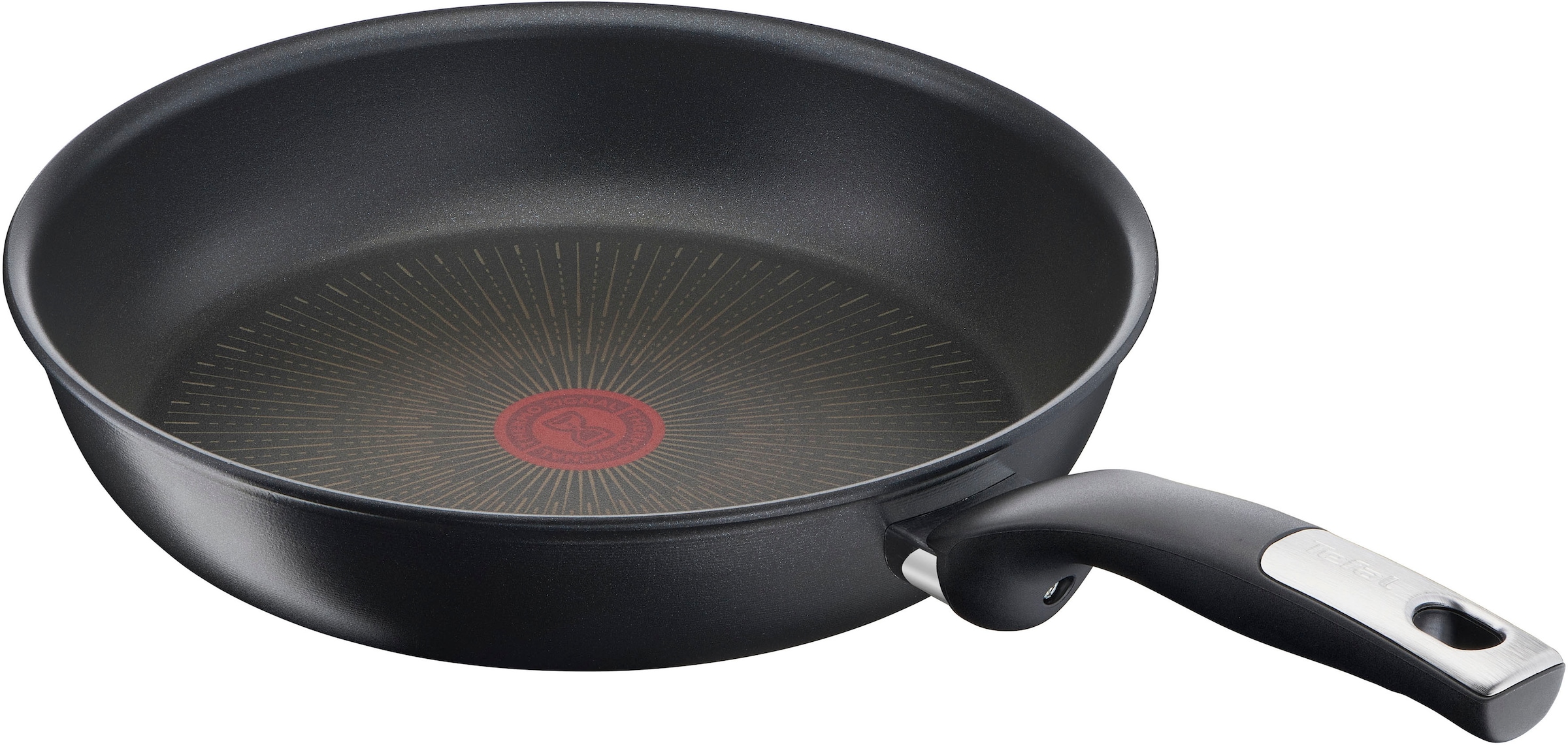 Tefal Bratpfanne »Unlimited«, Aluminium, (1 tlg.), kratzfest, Induktionspfanne, Temperaturanzeiger, Made In France