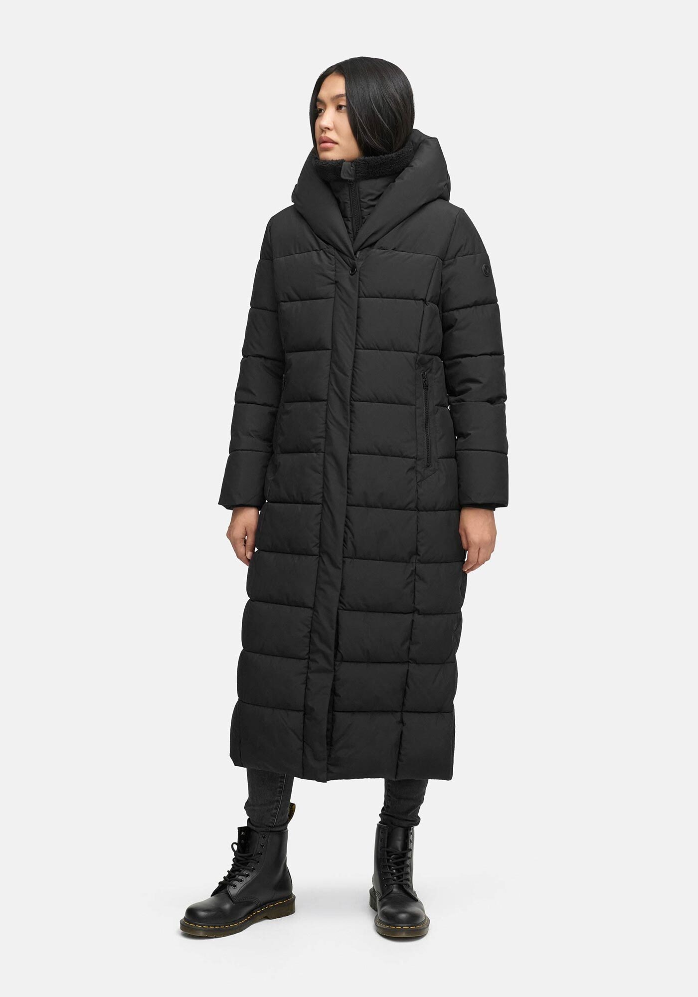 Marikoo Winterjacke »Marikoo Pakoraa 16 Steppmantel N088«