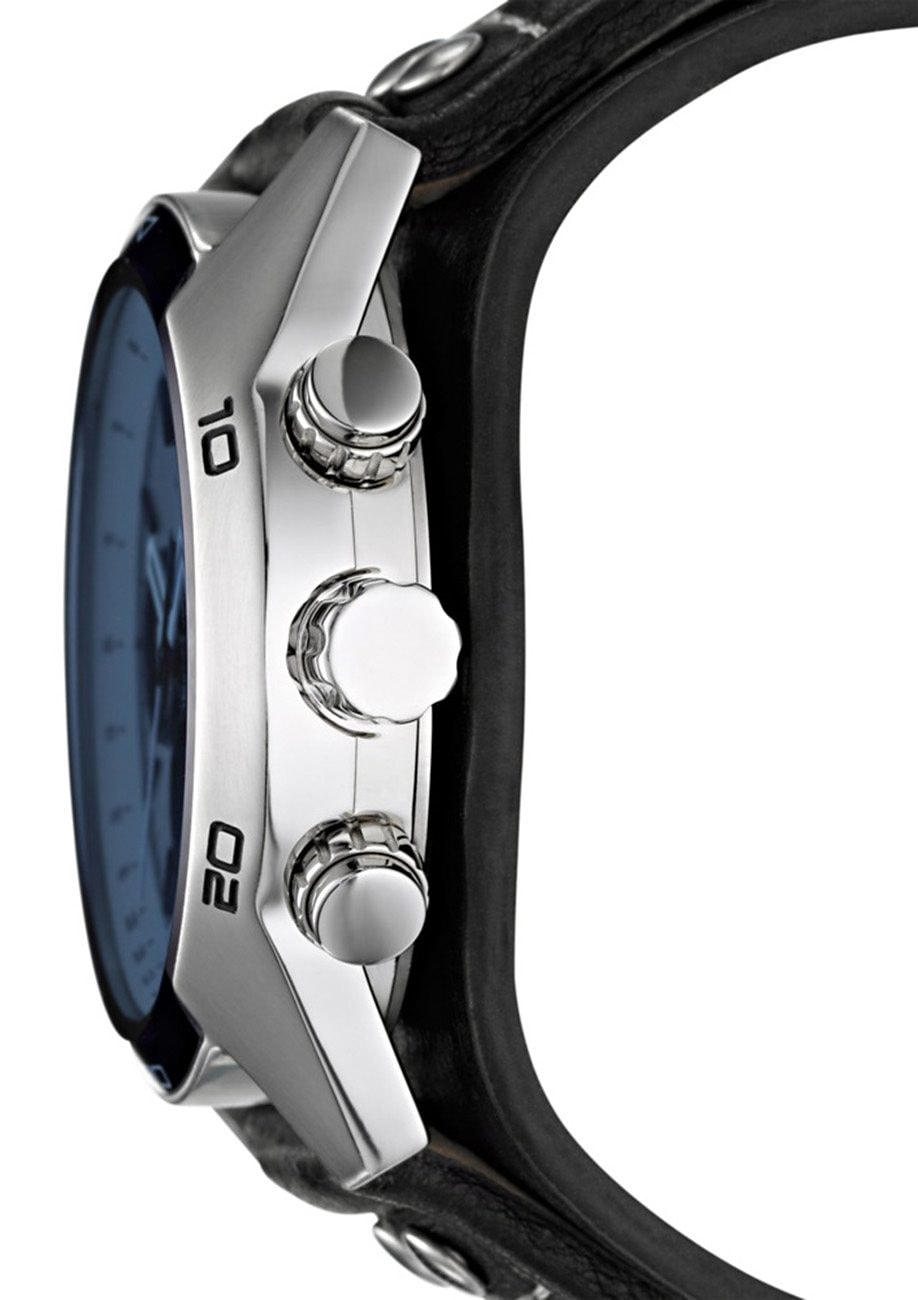 Fossil Chronograph »COACHMAN«, Quarzuhr, Armbanduhr, Herrenuhr, Stoppfunktion, Datum, Lederarmband