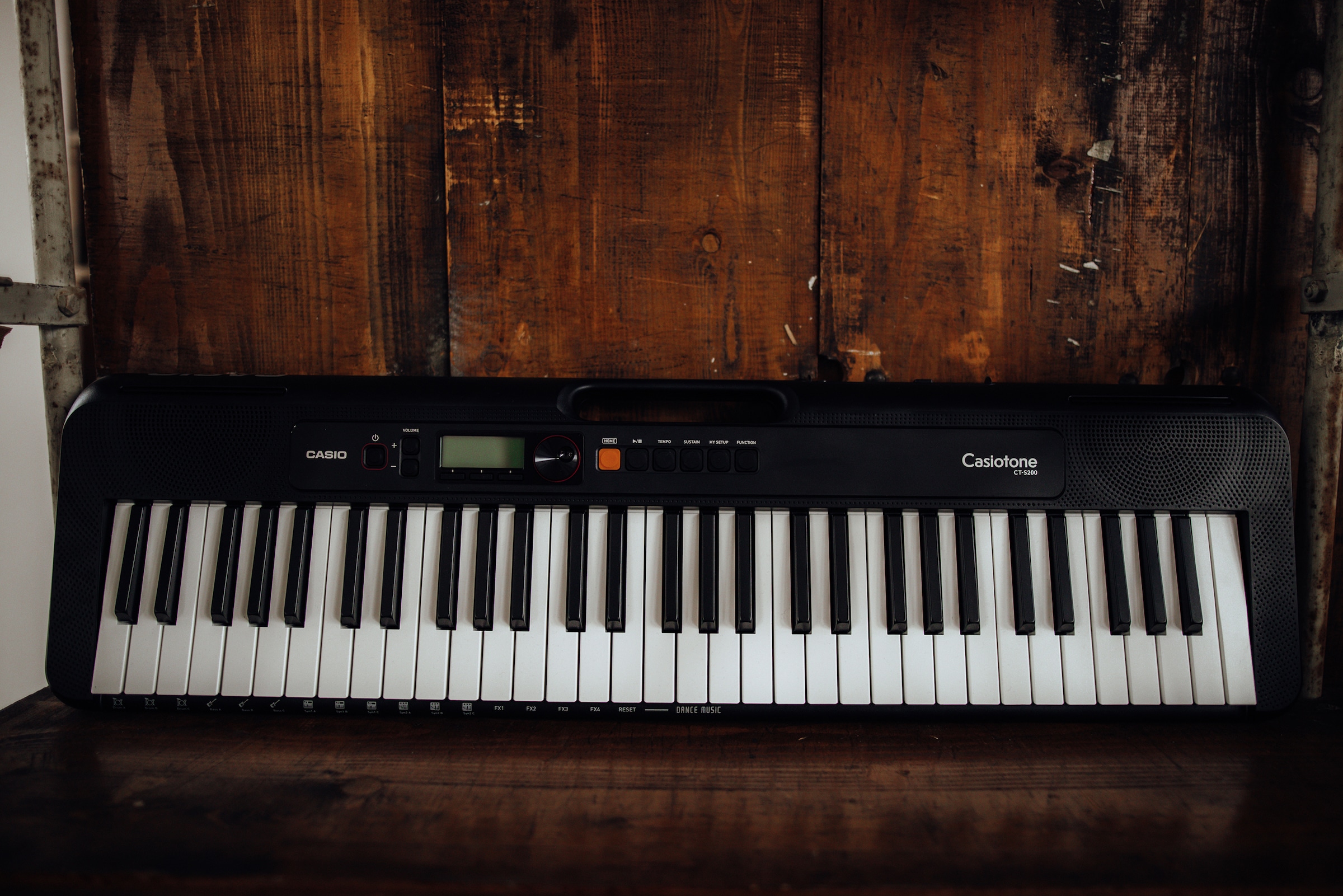 CASIO Home-Keyboard »CT-S200BK«