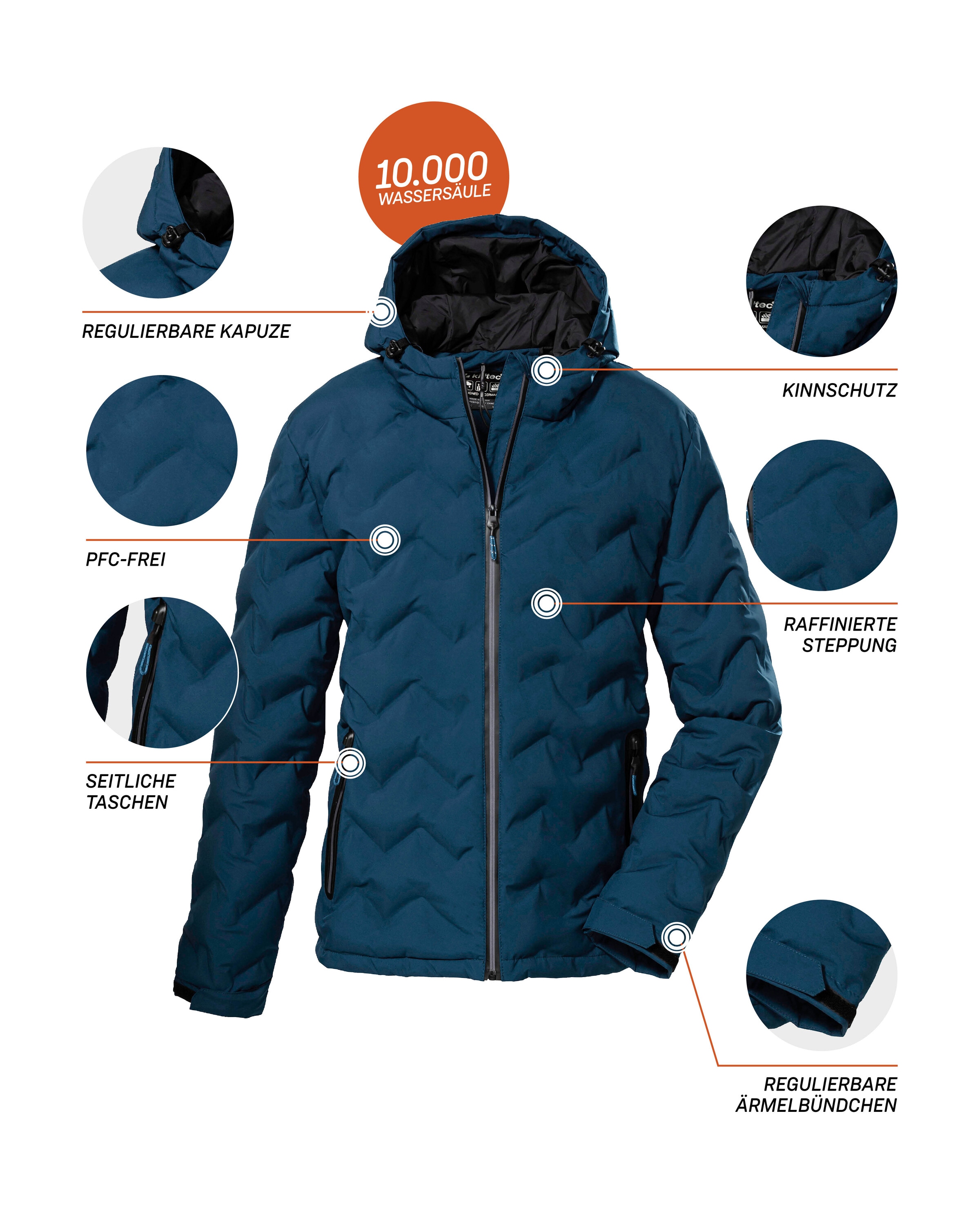 Killtec Steppjacke »KOW 119 MN QLTD JCKT«