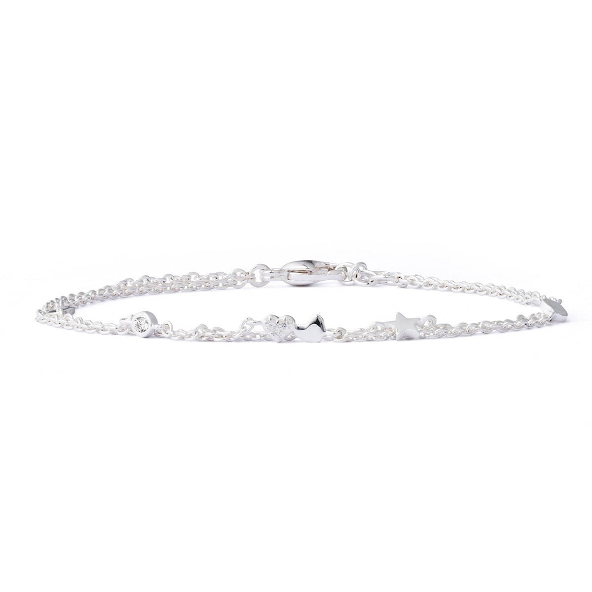 Pippa & Jean Armband »PJ747«, (1 tlg.), aus Sterling Silber