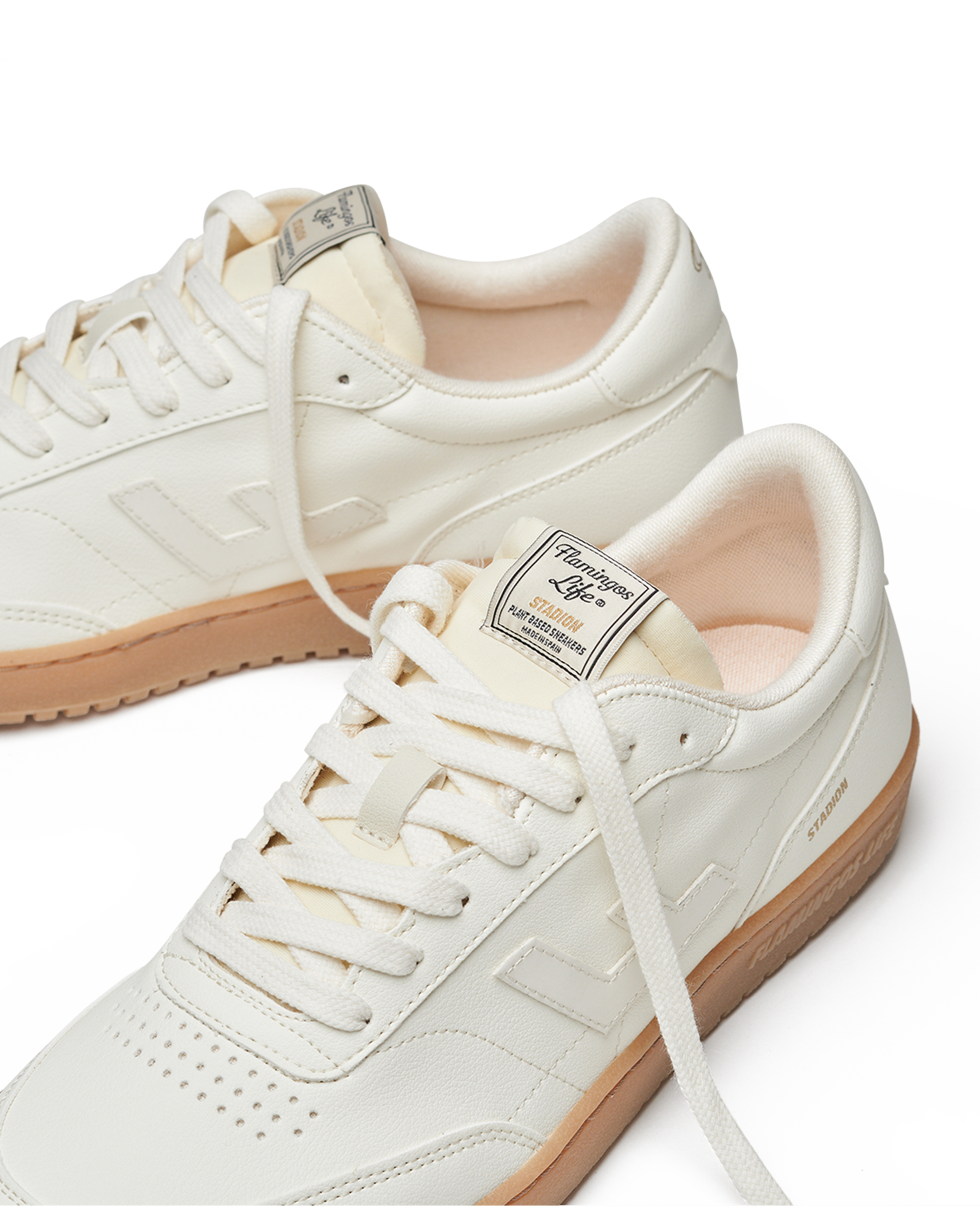 Flamingos Life Sneaker »STADION«, vegane Sneaker, Obermaterial aus 68% Maisresten