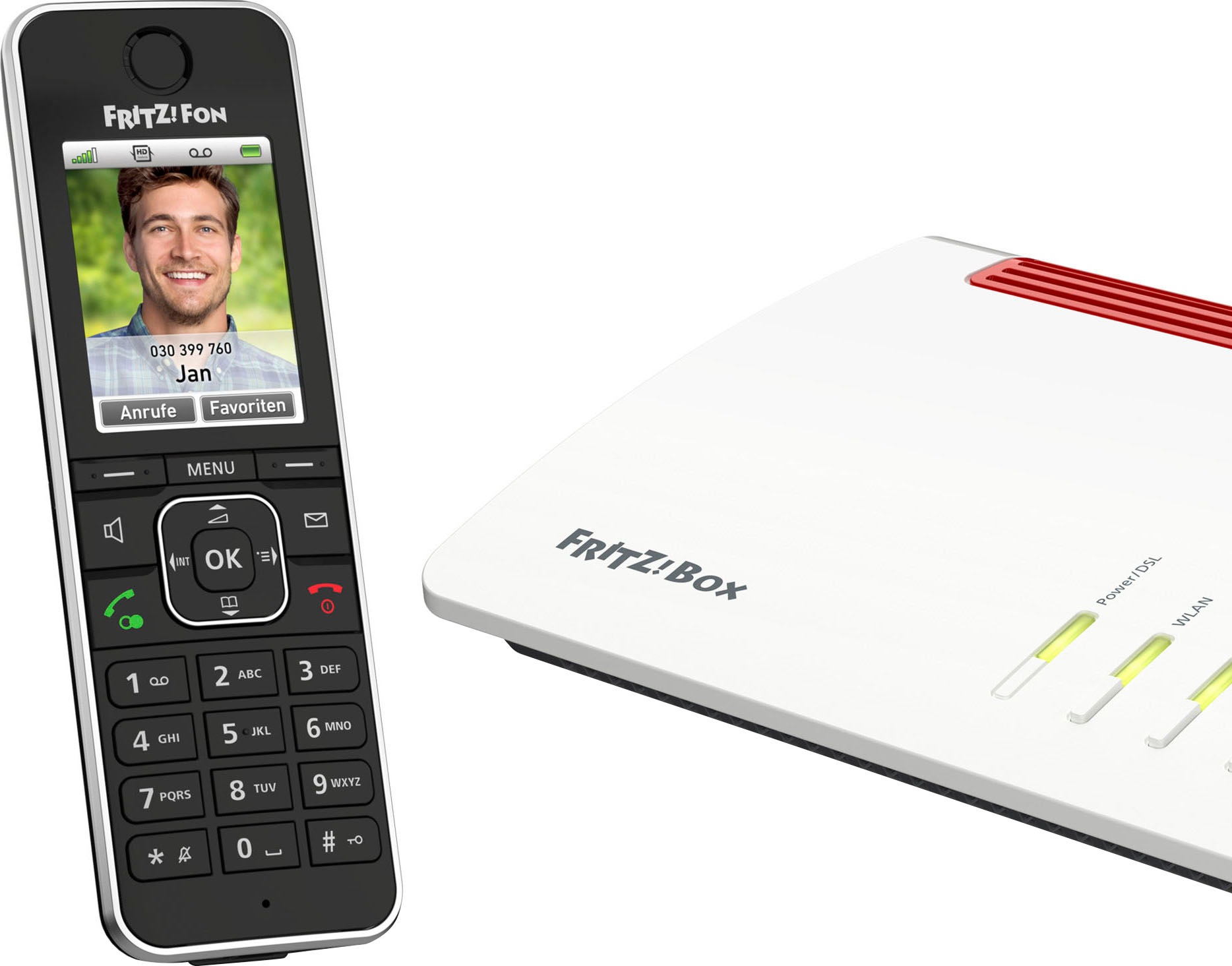 AVM DECT-Telefon »FRITZ!Fon C6«, (Mobilteile: 1)