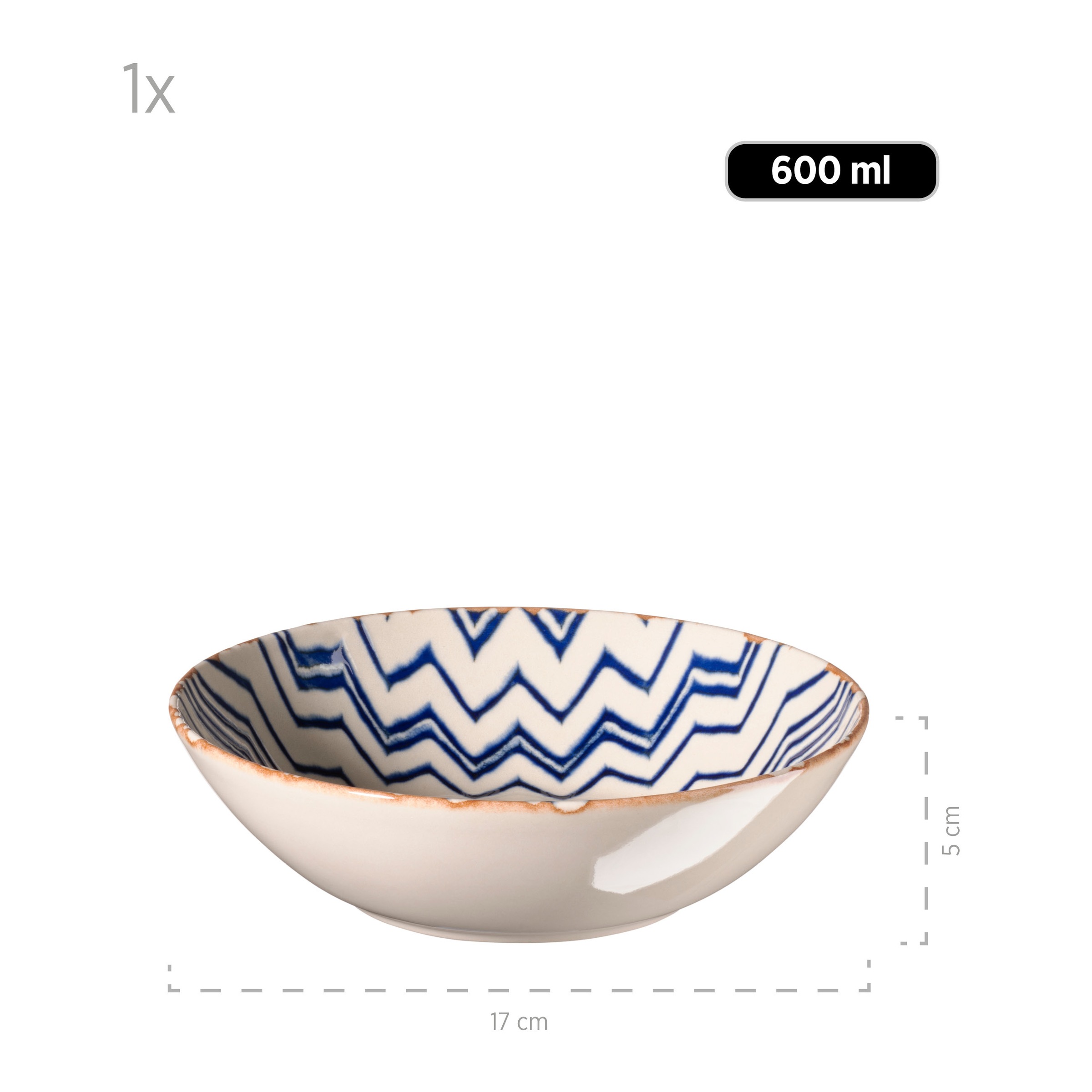 MÄSER Schüssel »Iberico Blue« 5
