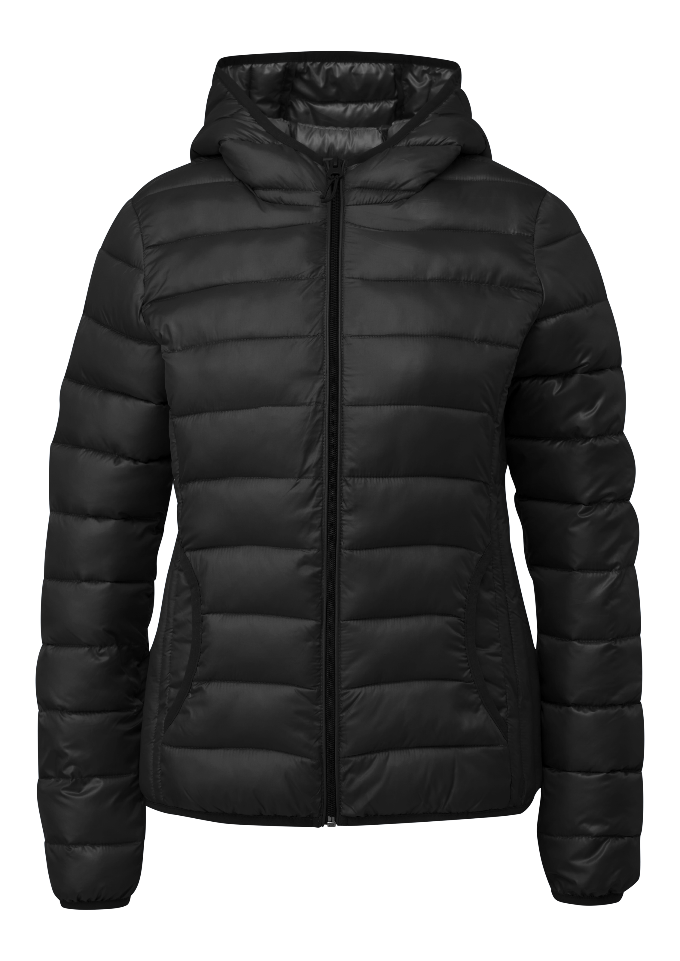 QS Outdoorjacke, mit Kapuze, mit Kapuze