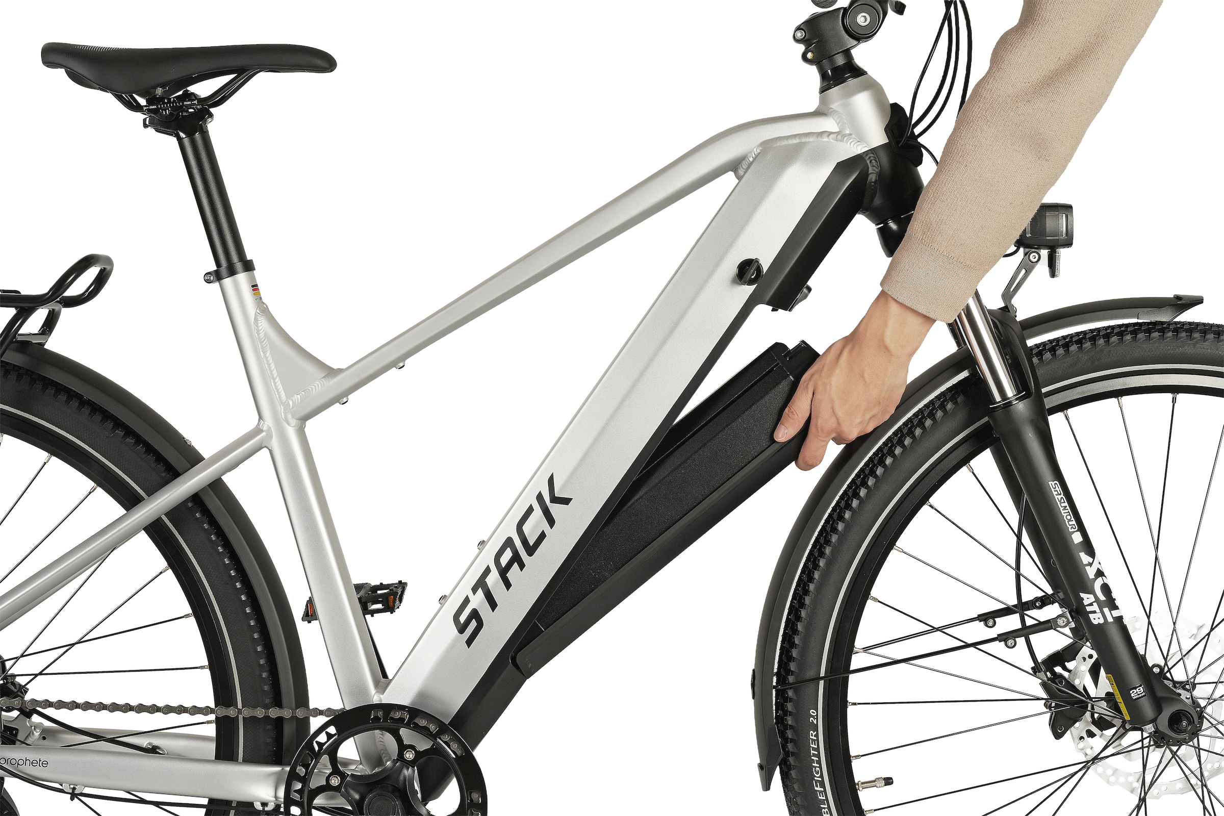 Prophete »Stack 1.8« 8 Gang Shimano Altus Schaltwerk Kettenschaltung Heckmotor 250 W