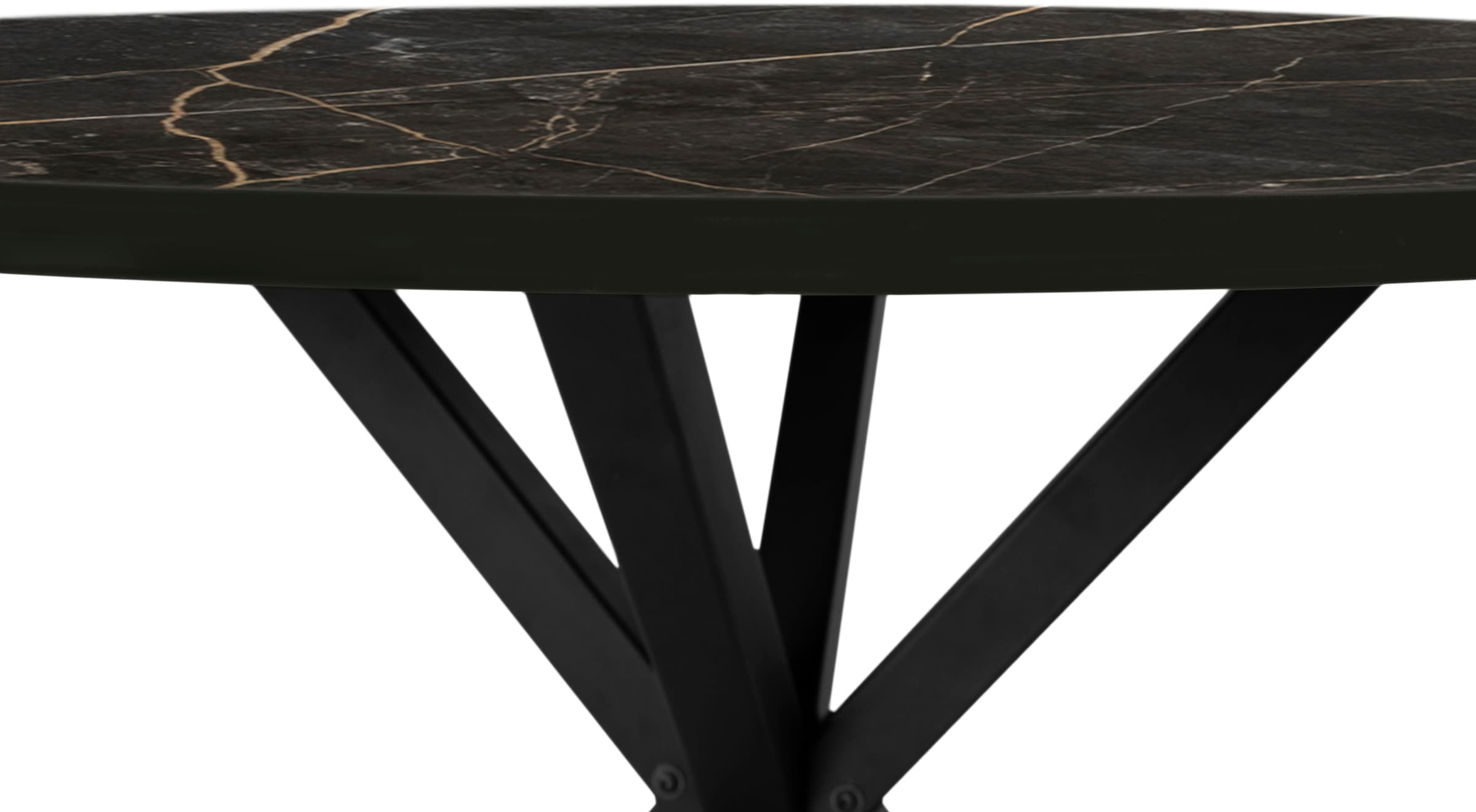 OMG Design Esstisch »Kent« 1 Stk. tlg. Hochwertige Melamin-Tischplatte mit Metallgestell