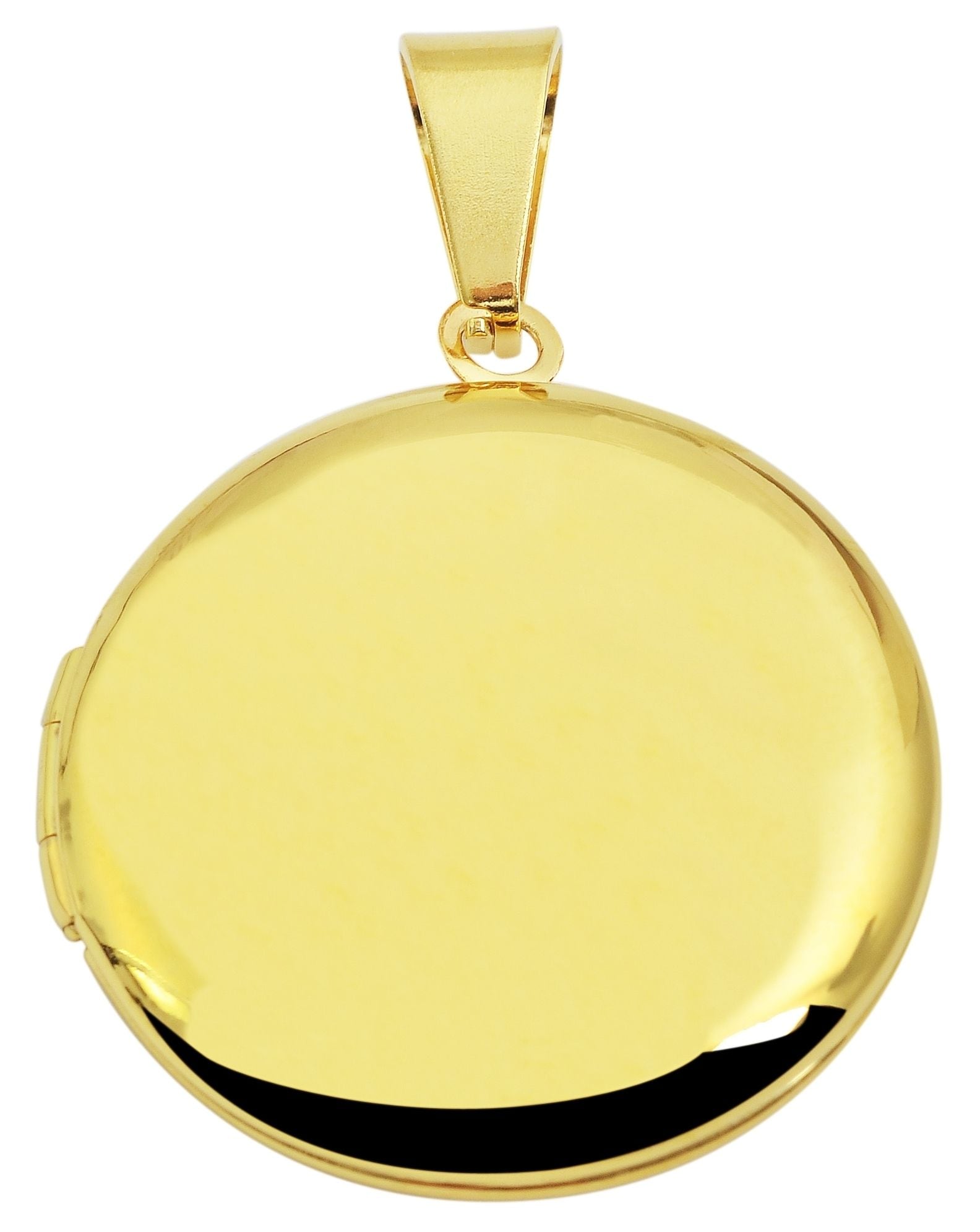 Adelia´s Kettenanhänger »Damen Anhänger ¿ Medaillon Gravuranhänger aus Edelstahl«