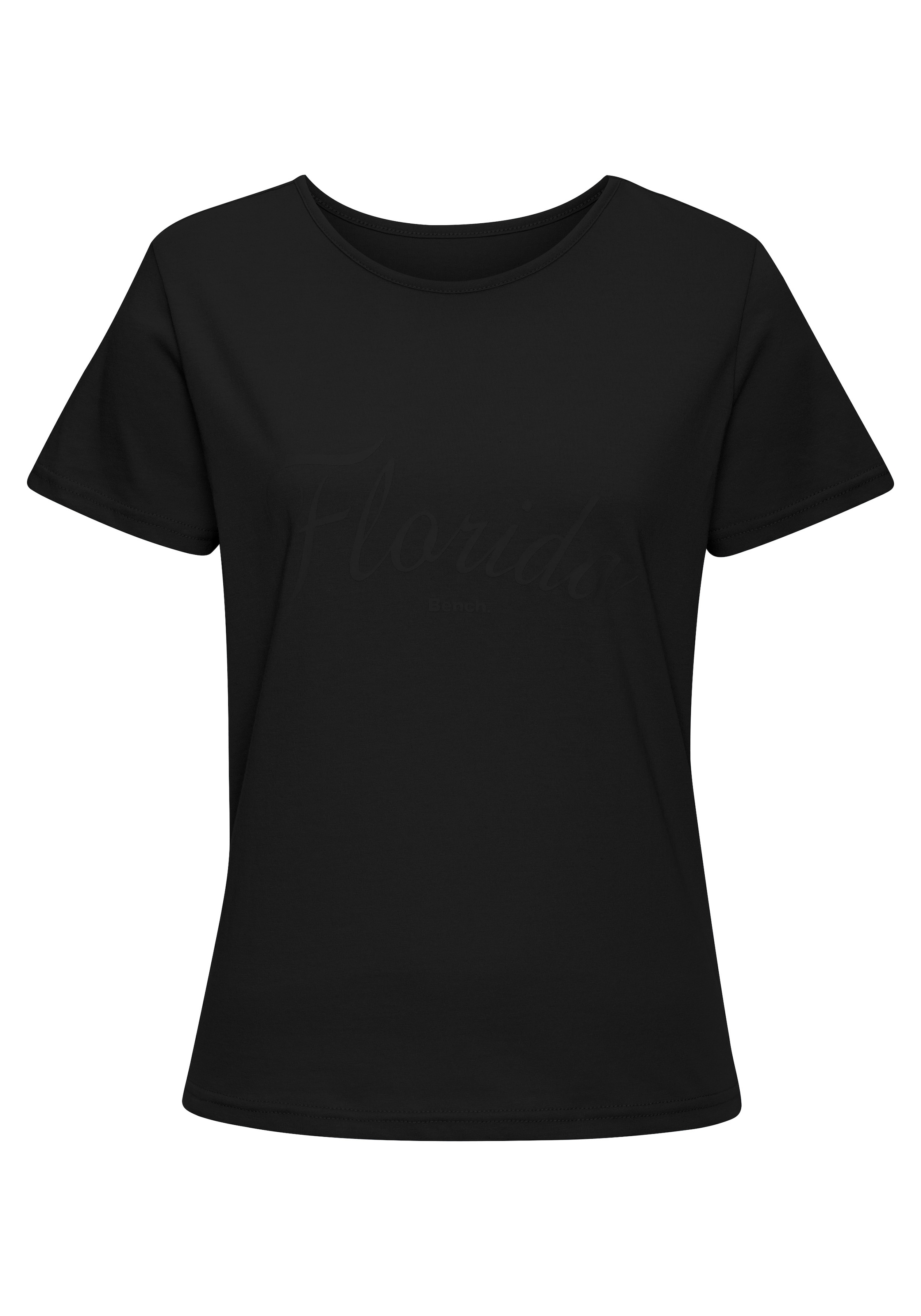 Bench. Loungewear T-Shirt mit tonigem Frontdruck