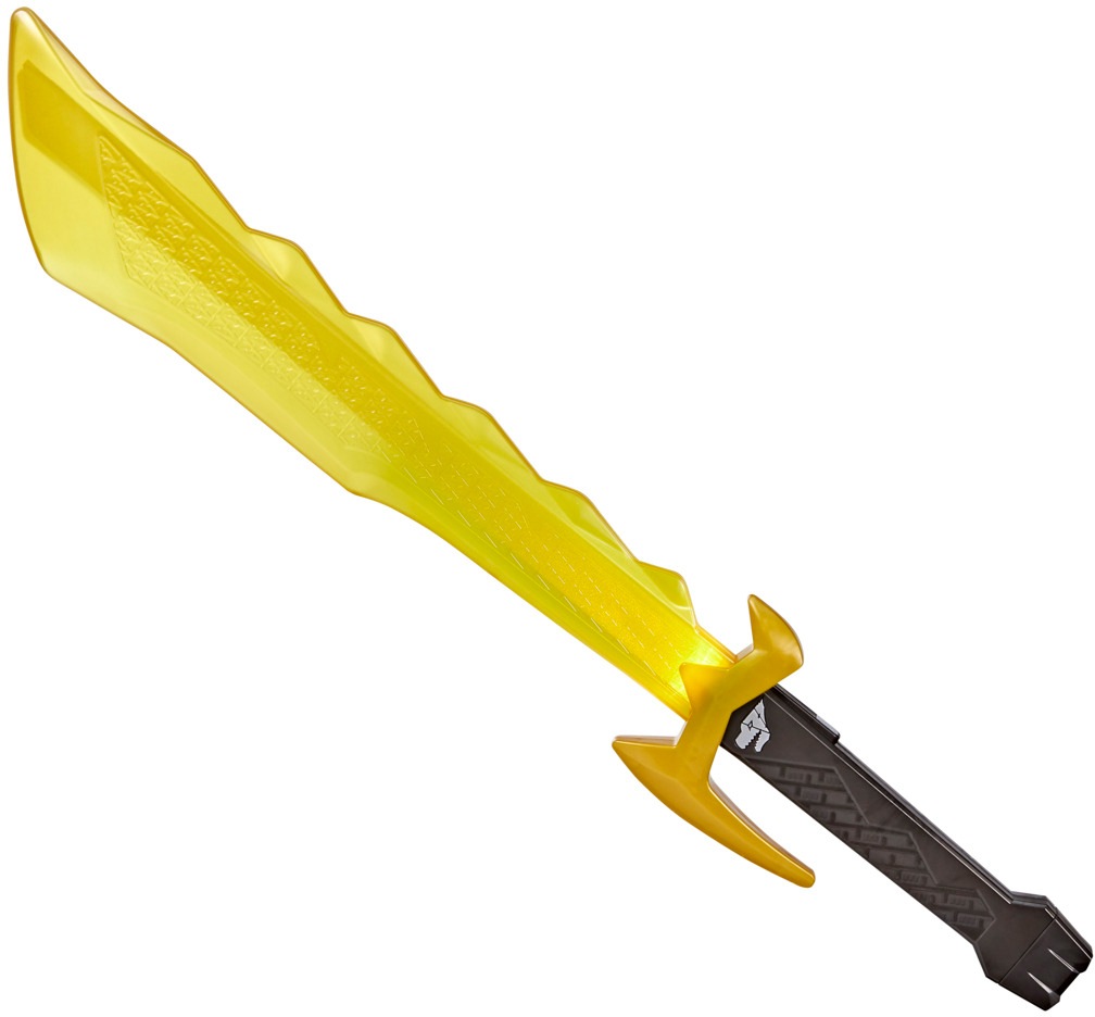 Hasbro Lichtschwert »Spielzeug-Schwert, Power Rangers Dino Fury Megafury Saber«, mit bewegungsaktivierten Licht- und Soundeffekten