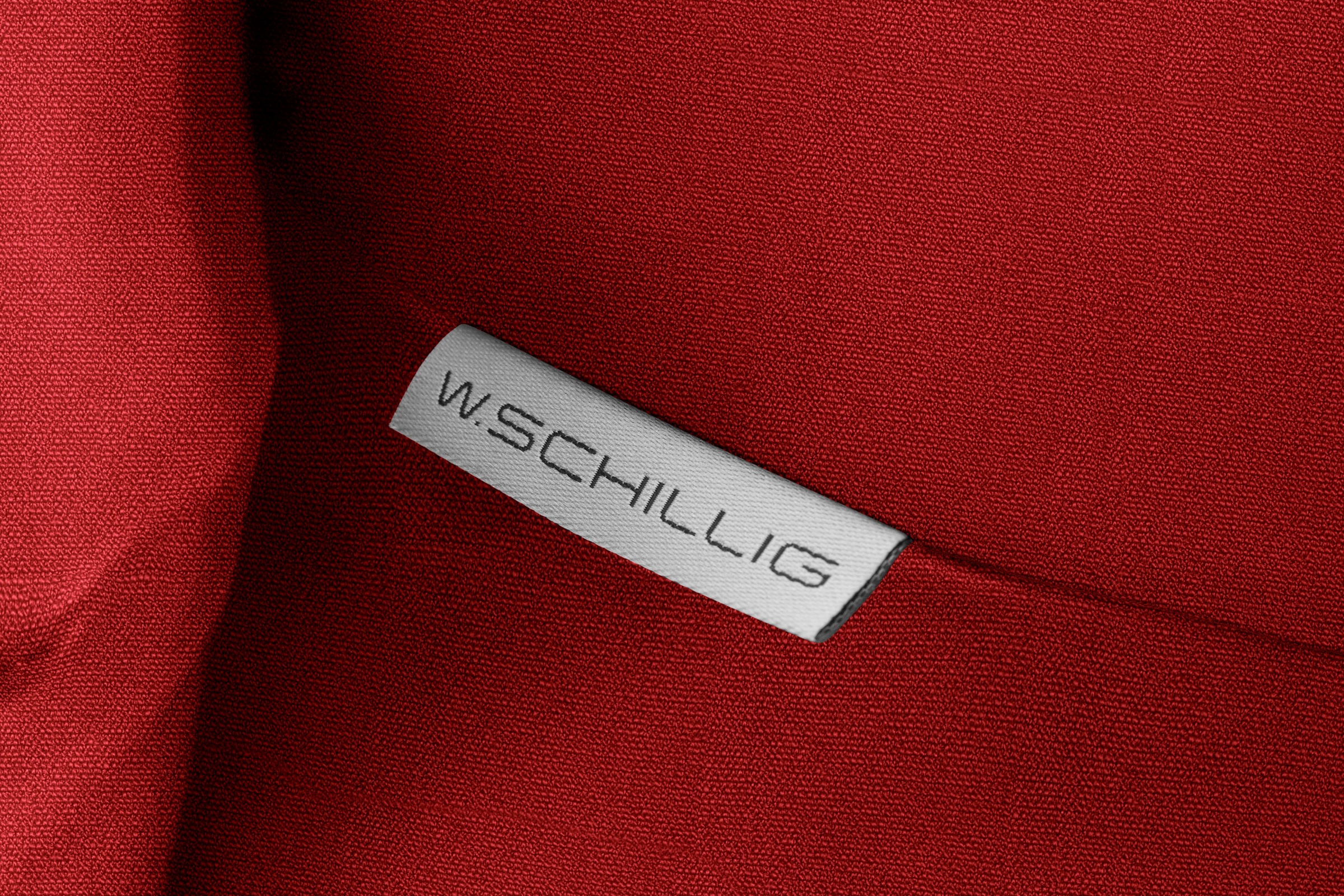 W.SCHILLIG 2-Sitzer »sherry«, Kopfstützenverstellung, Metallfüße in Chrom glänzend, Breite 194 cm