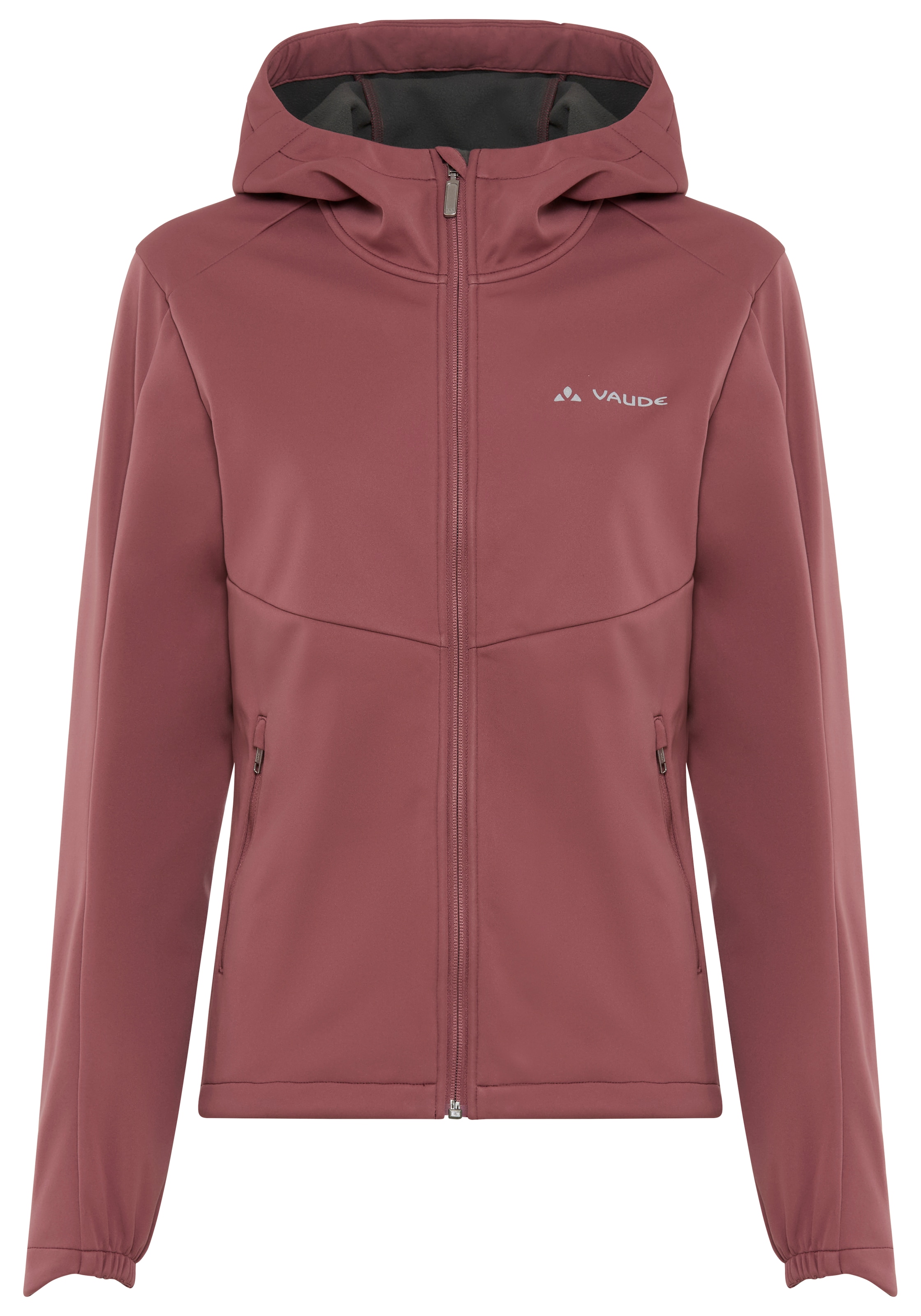 VAUDE Softshelljacke »SE WOMEN'S ZETAR SOFTSHELL JACKET II« mit Reißverschluss, wasserabweisend, windabweisend, normale Länge