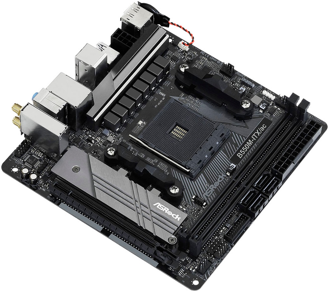Asrock Mainboard »B550M-ITX/ac«