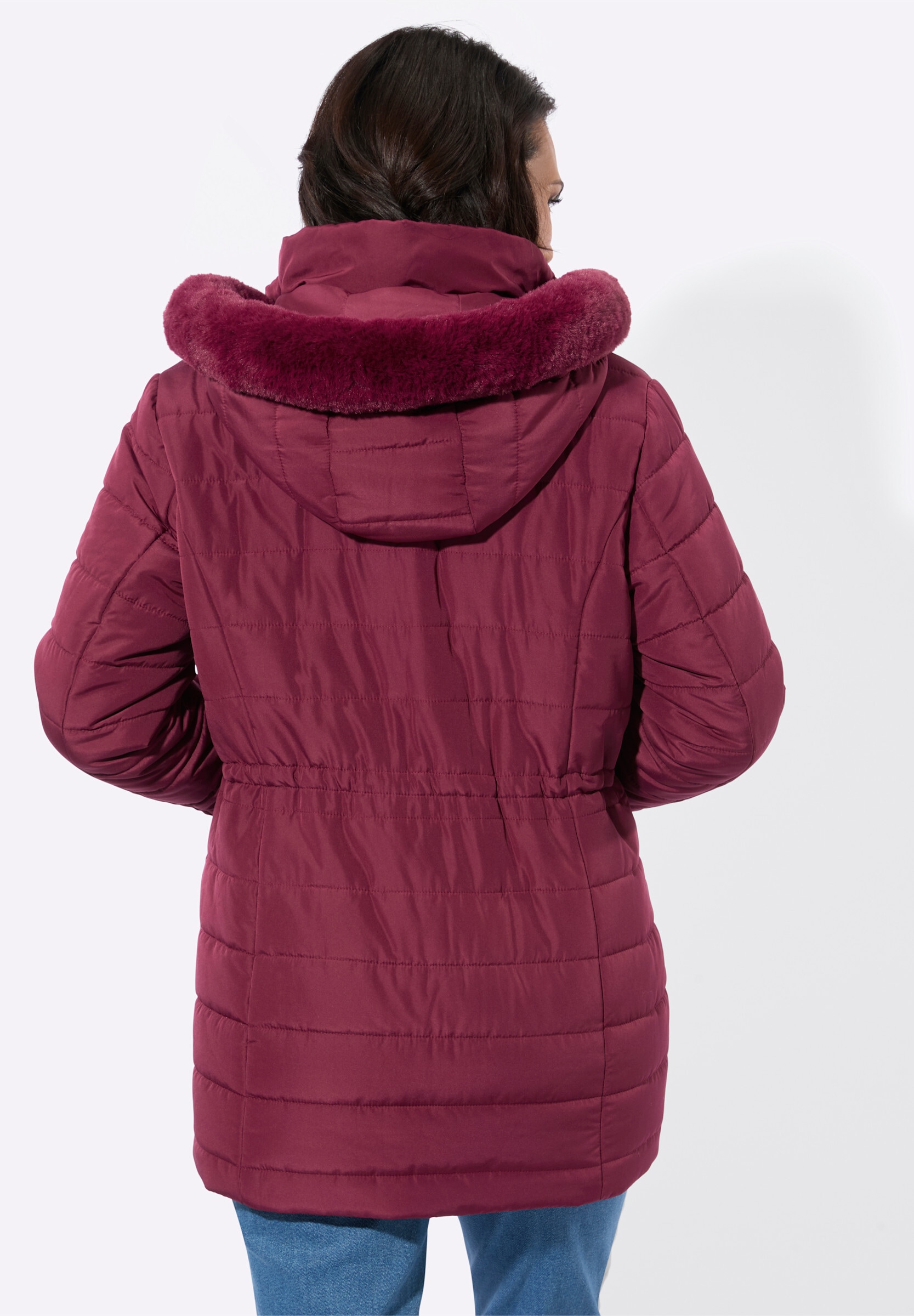 Witt Steppjacke »Steppjacke Steppjacke mit verdecktem Reißverschluss« Abnehmbare Kapuze