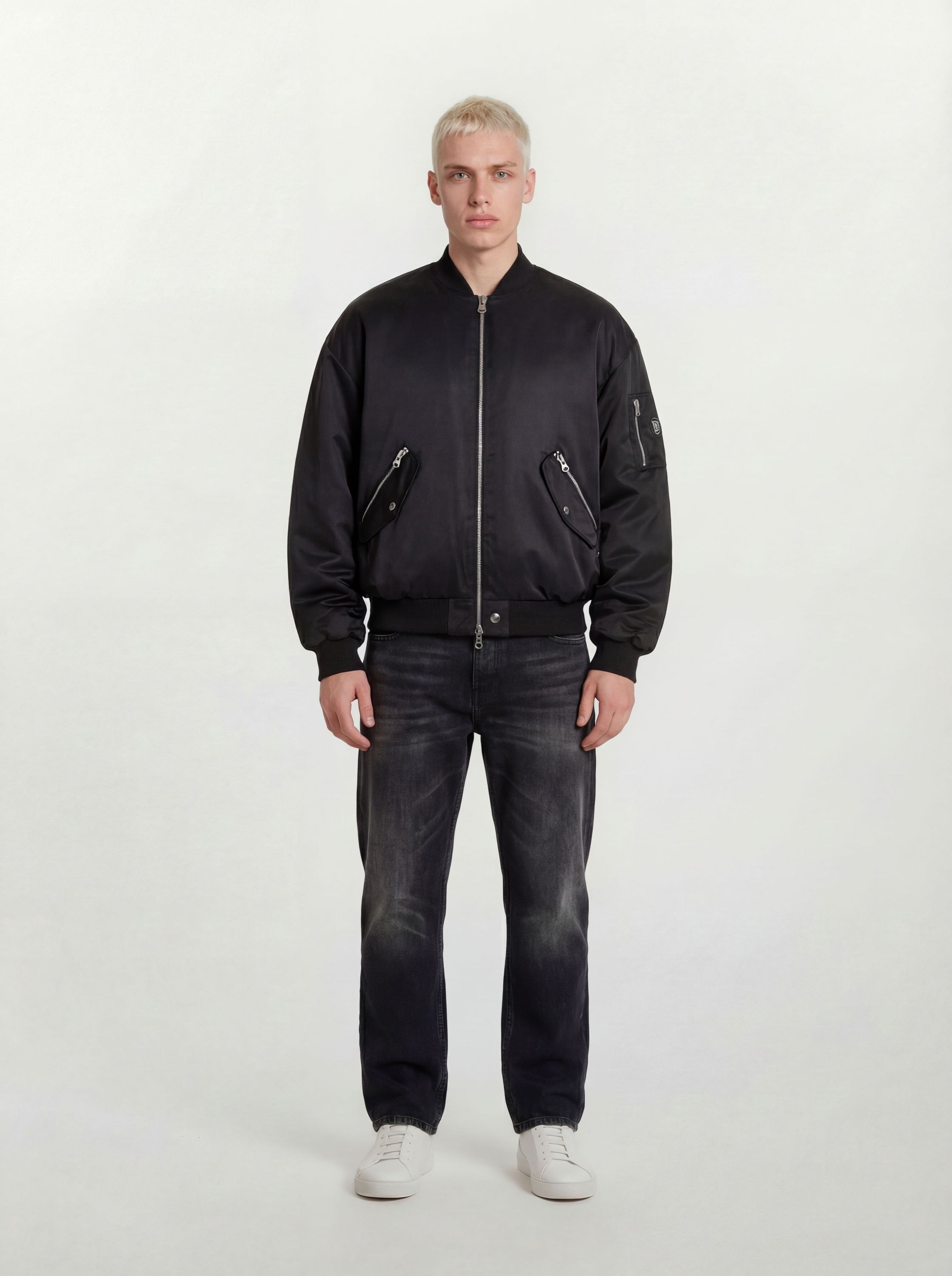 trueprodigy Bomberjacke »Hardi Bomberjacke mit diversen Reißverschlüssen« ohne Kapuze