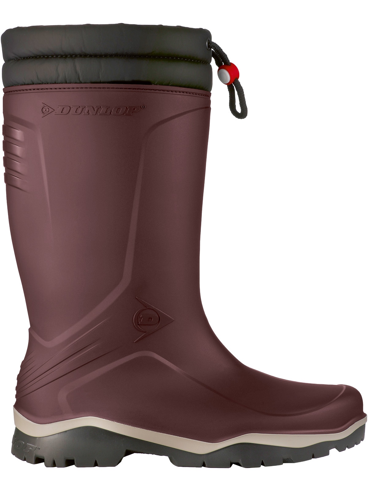 Dunlop Gummistiefel »Stiefel MU0KV45 Blizzard Burgunderrot/Grau/Schwarz«