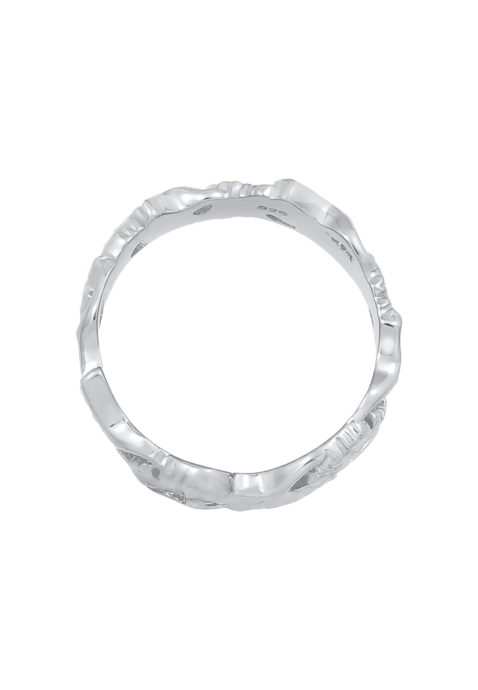 Elli Silberring »Ring Ginkgo Blätter Trend Cool Glück 925 Silber«