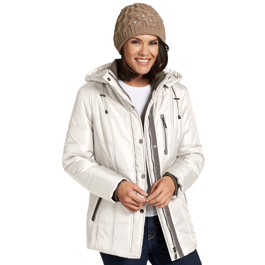 Casual Looks Steppjacke, mit Kapuze