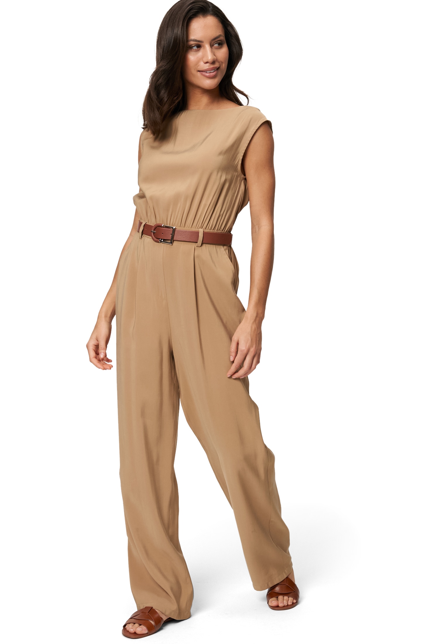Zero Jumpsuit »Jumpsuit mit Gürtel 30 Inch«